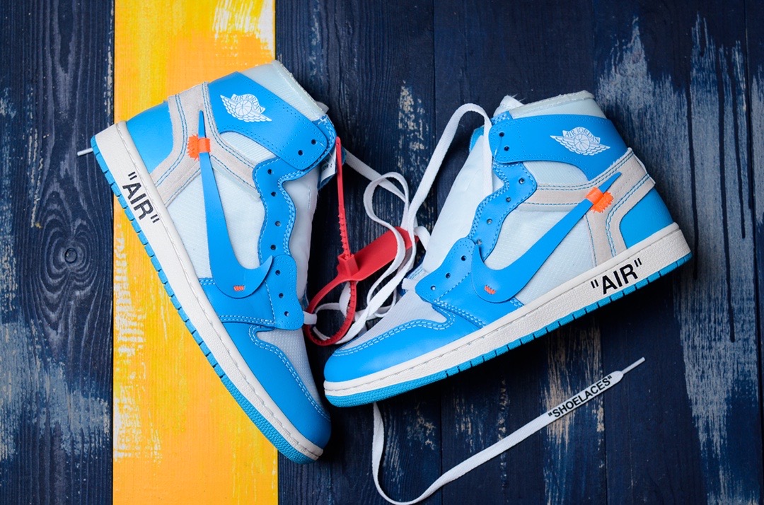 Jordan 1 Retro High Off-White University Blue
