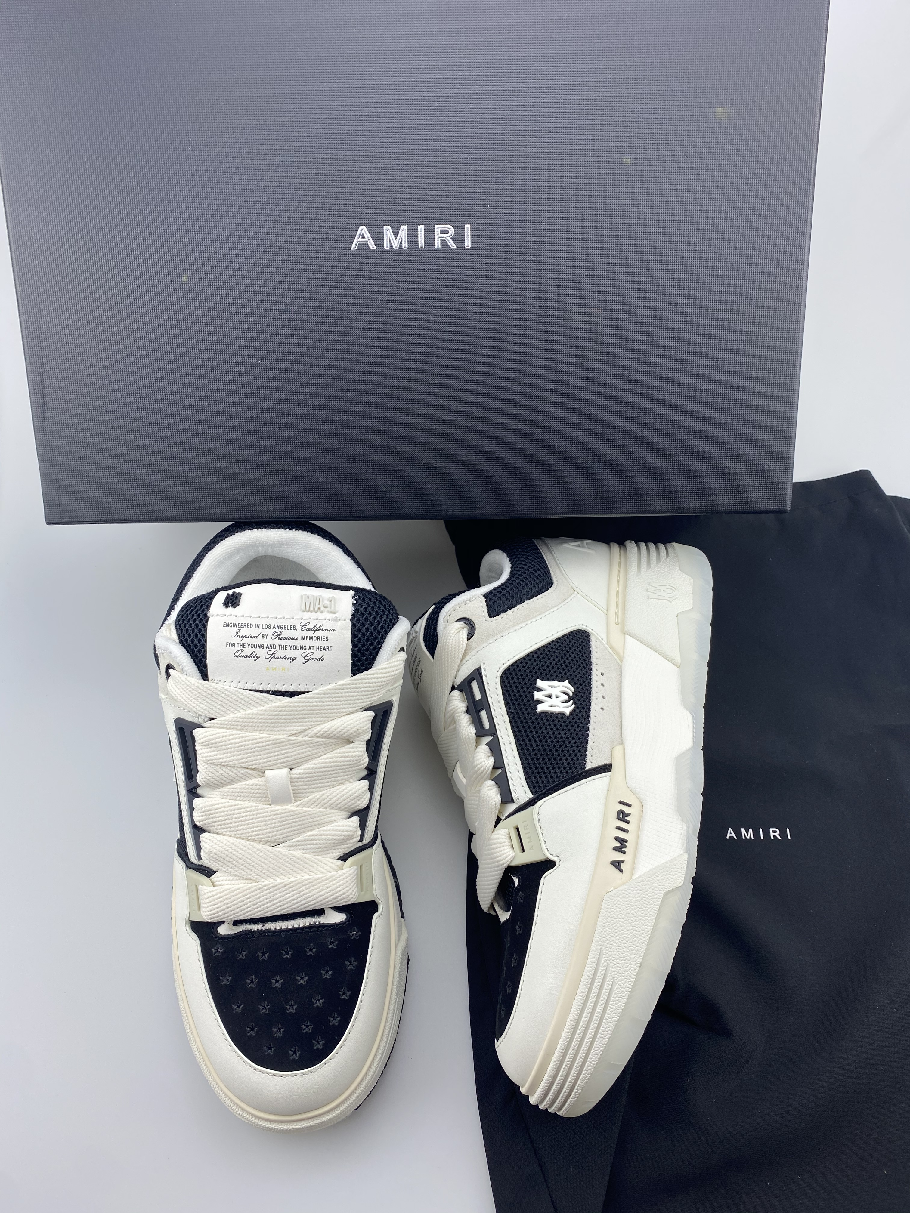 AMIRI MA-1 White Black