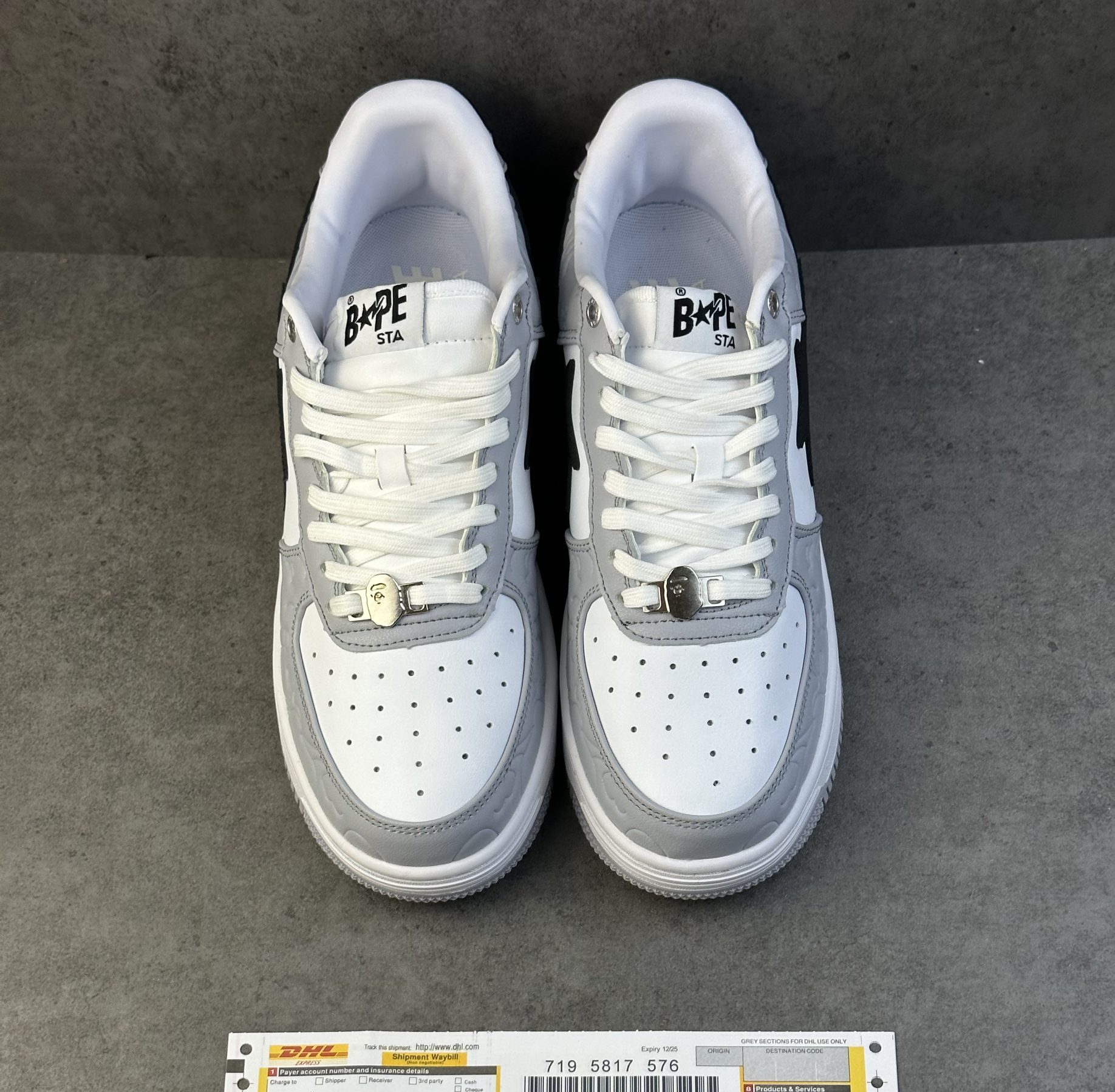 A Bathing Ape Bape Sta Low Grey Black