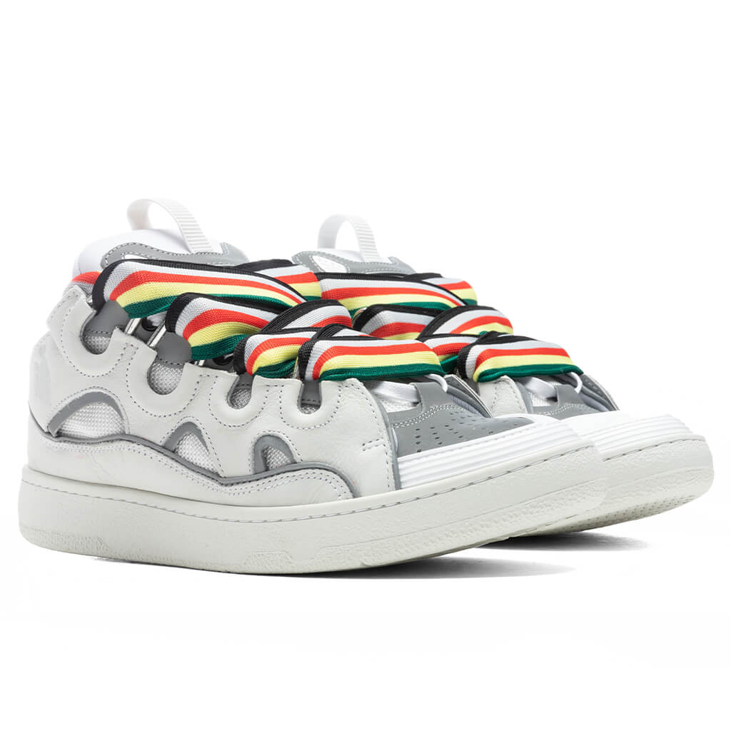 Lanvin Curb Sneaker White Multicolor FM-SKRK11-REFL-P2200