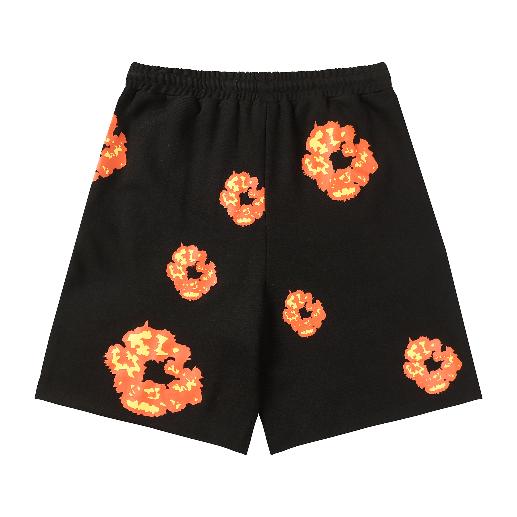 Denim Tears x Offset The Cotton Wreath Shorts Black