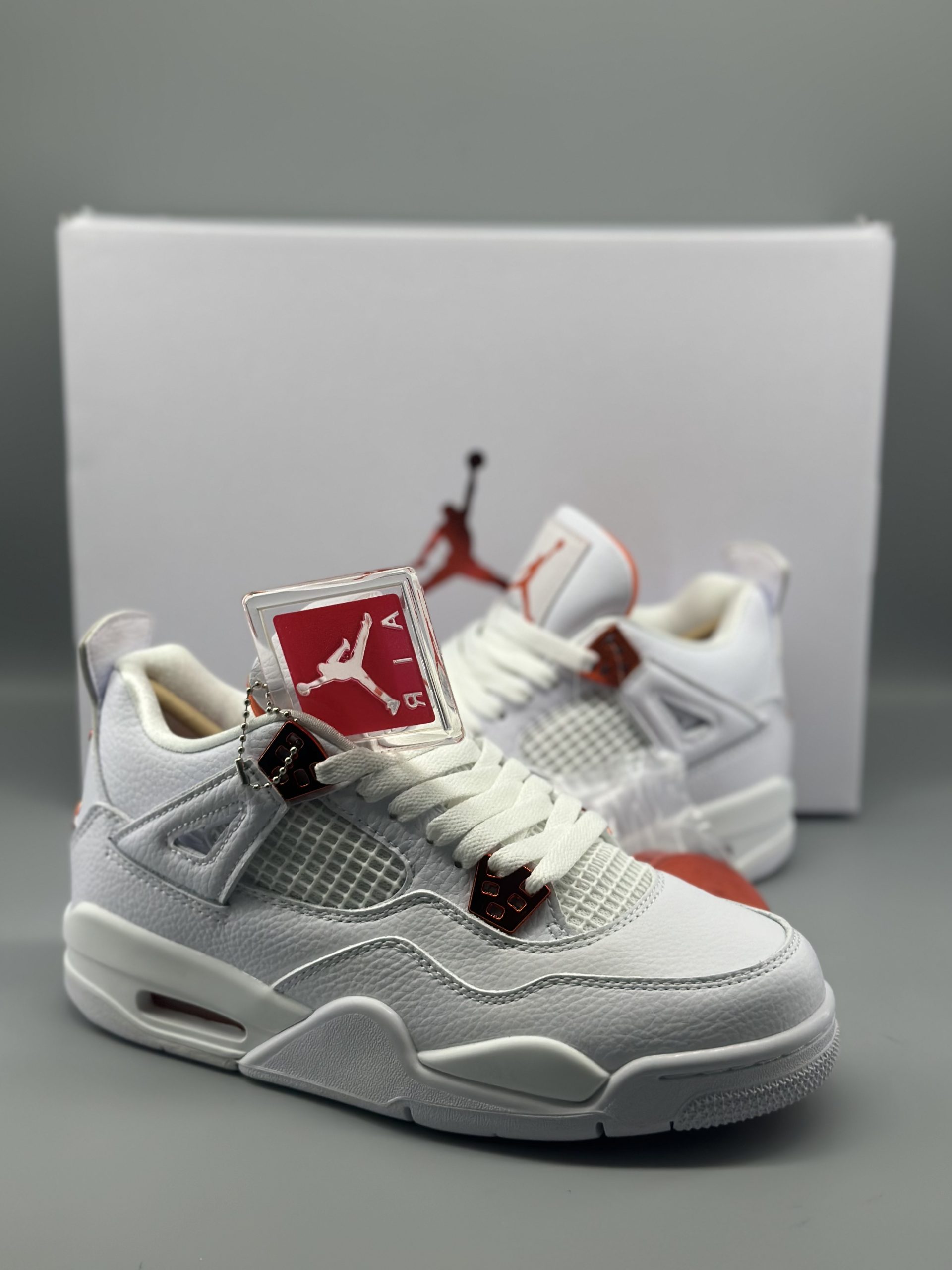 Jordan 4 Retro Metallic Orange