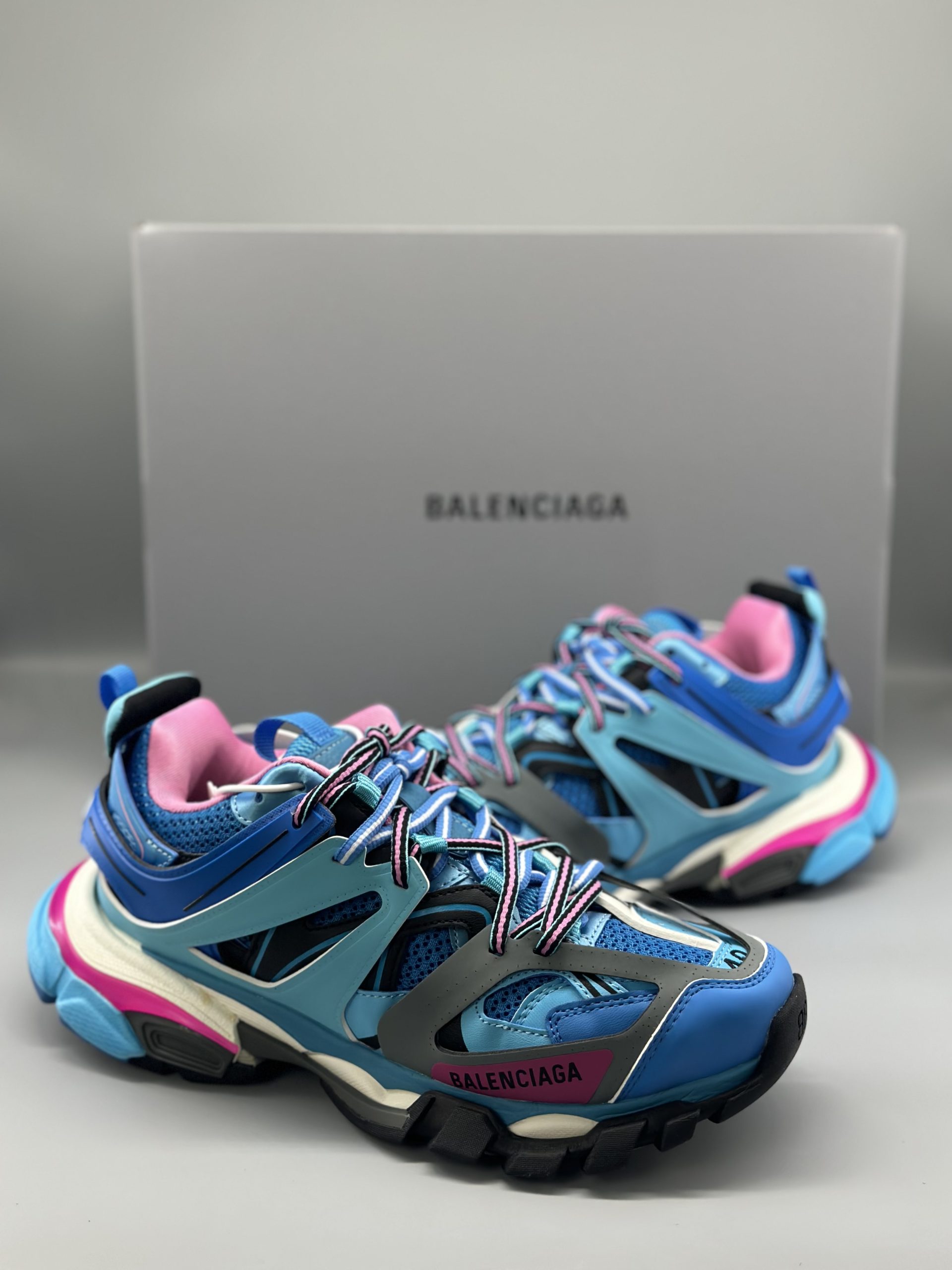 Balenciaga Track Runners Blue 542023W1GB54162