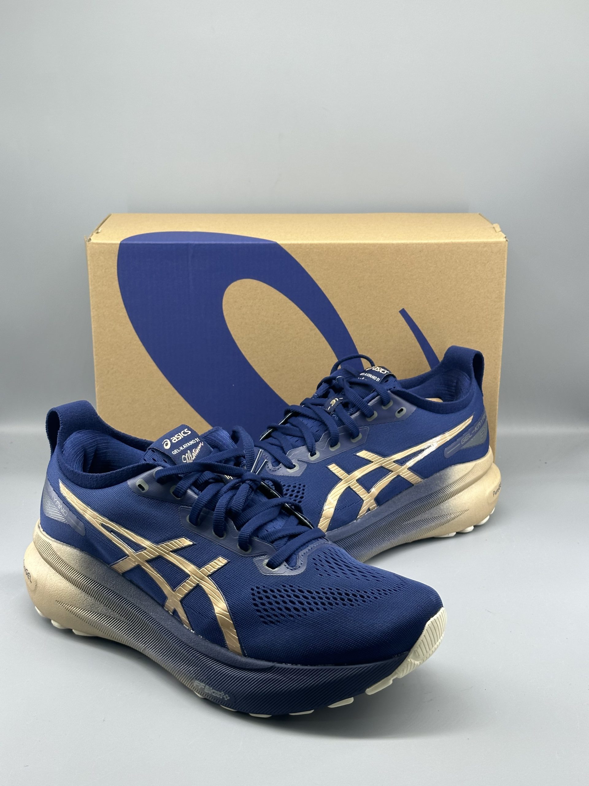 ASICS Gel-Kayano Blue-Gold