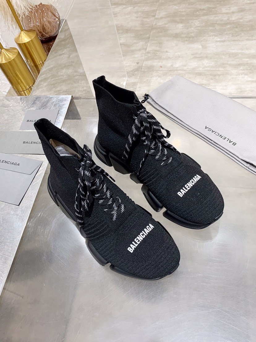 Balenciaga Speed 2.0Lace-up Black