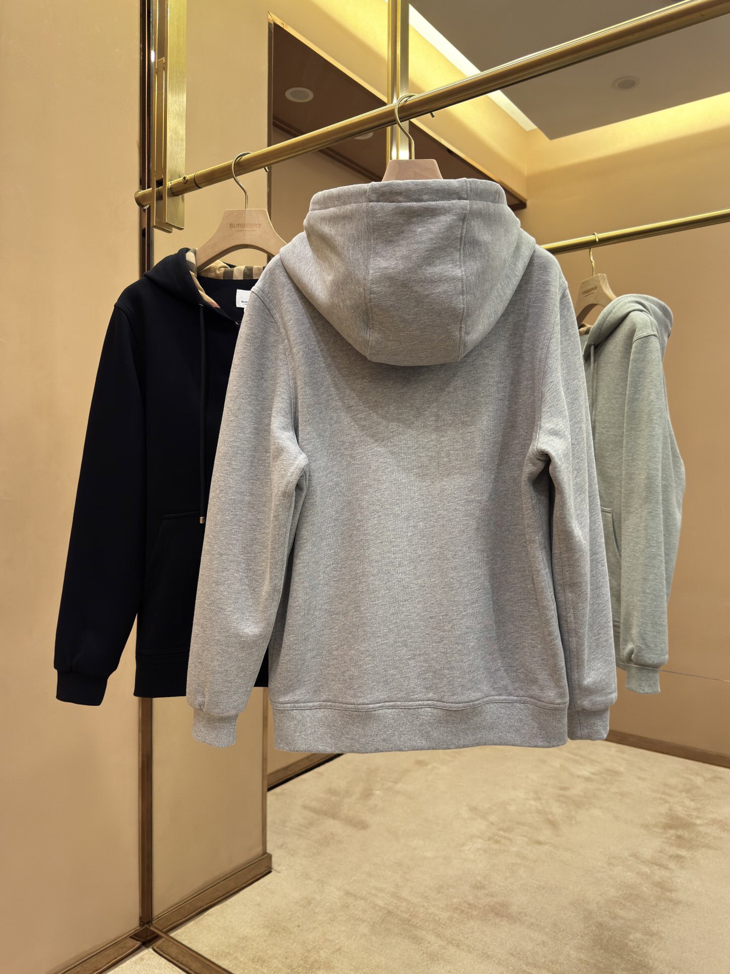 Burberry Hoodie Grey