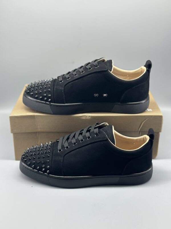 Christian Louboutin Louis Junior Spikes Black
