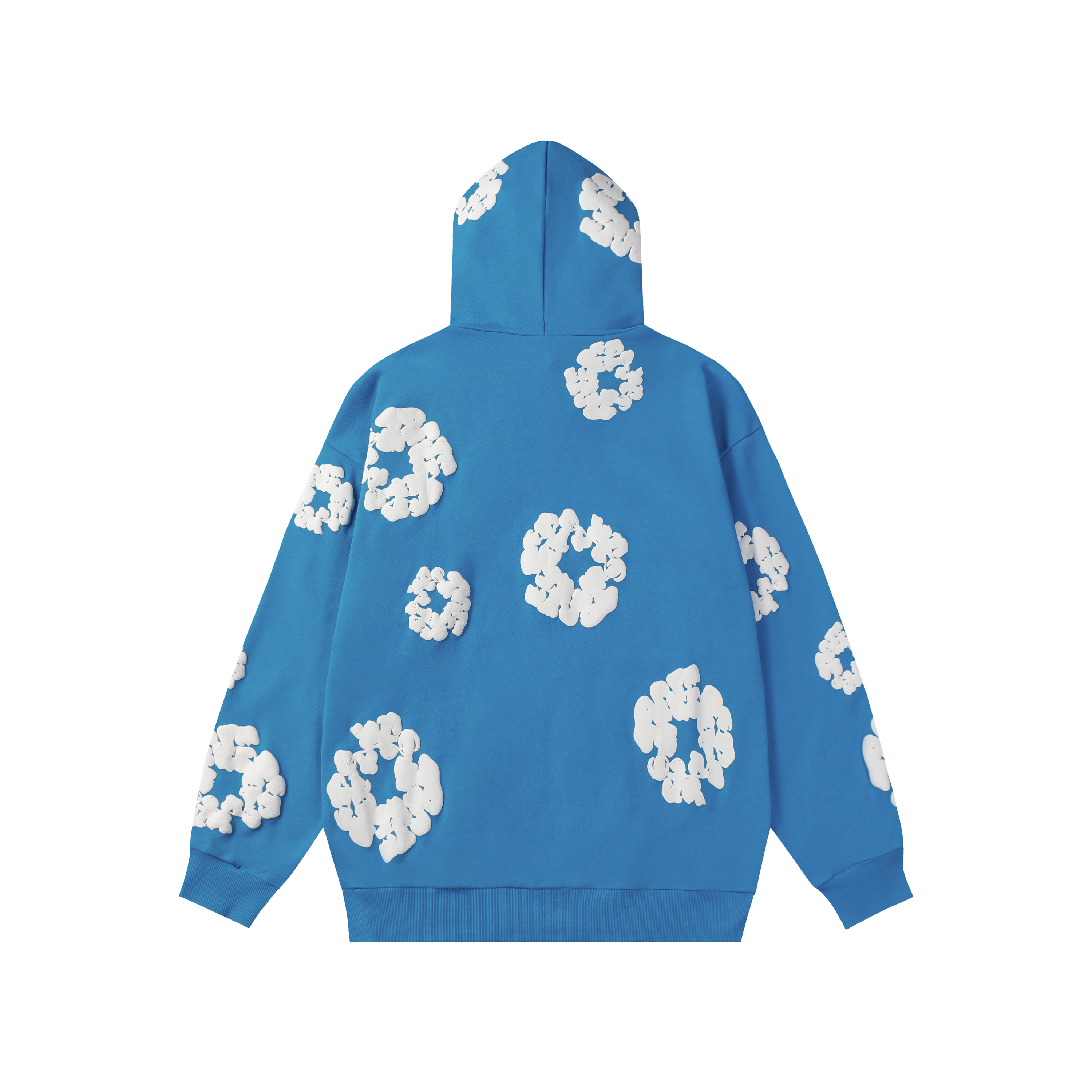 Denim Tears The Cotton Wreath Sweatshirt Lake Blue