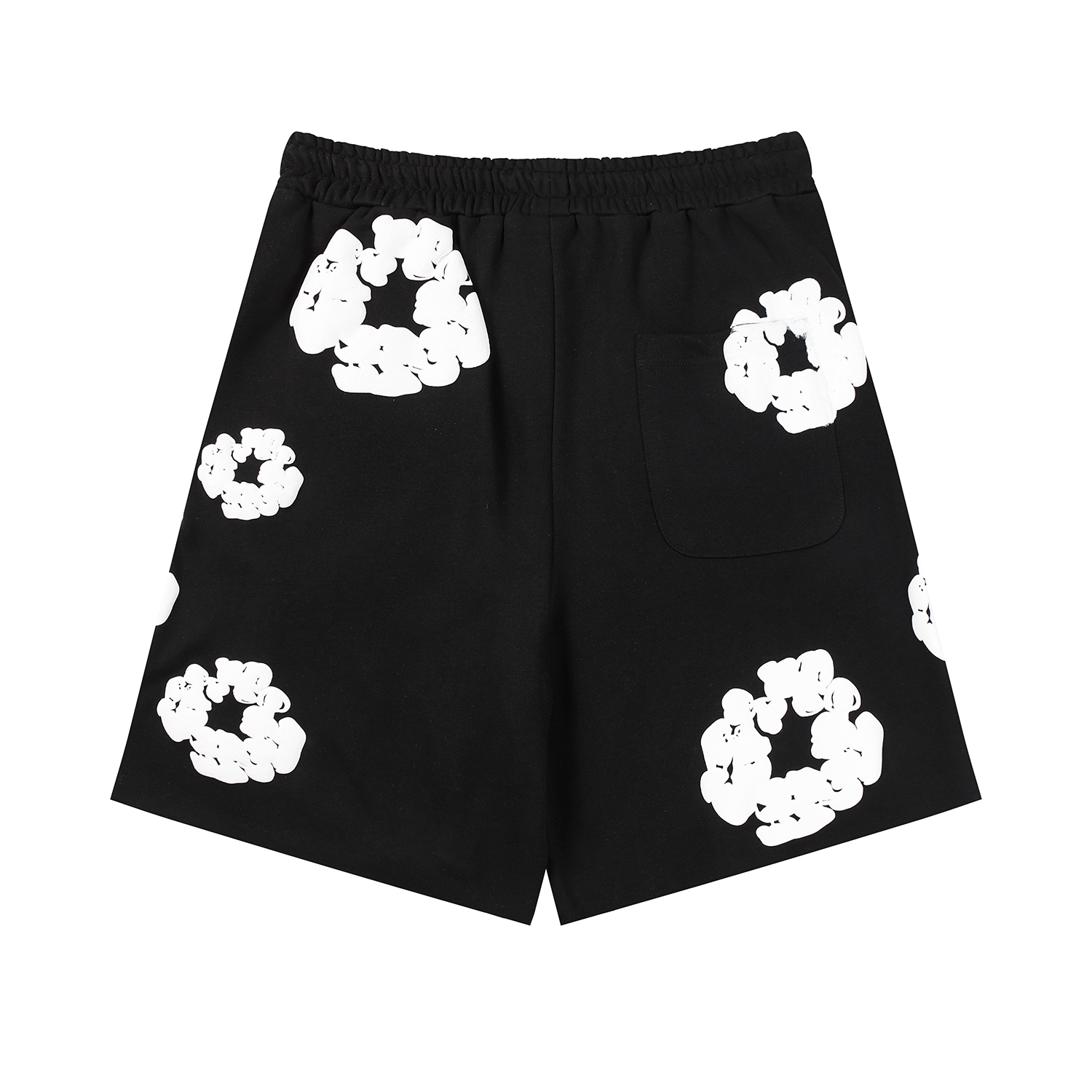 Denim Tears The Cotton Wreath Shorts Black