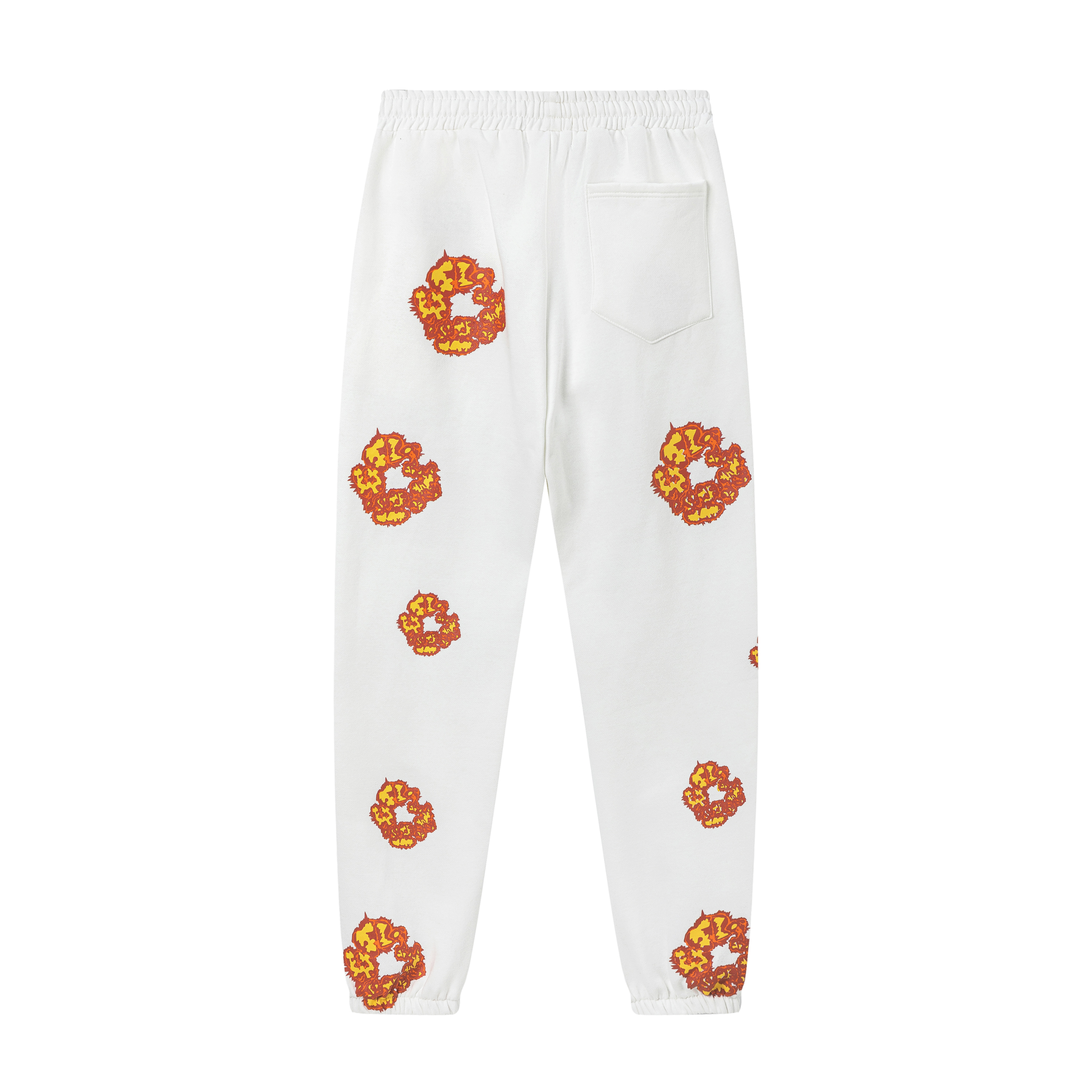 Denim Tears x Offset Wreath Sweatpants White