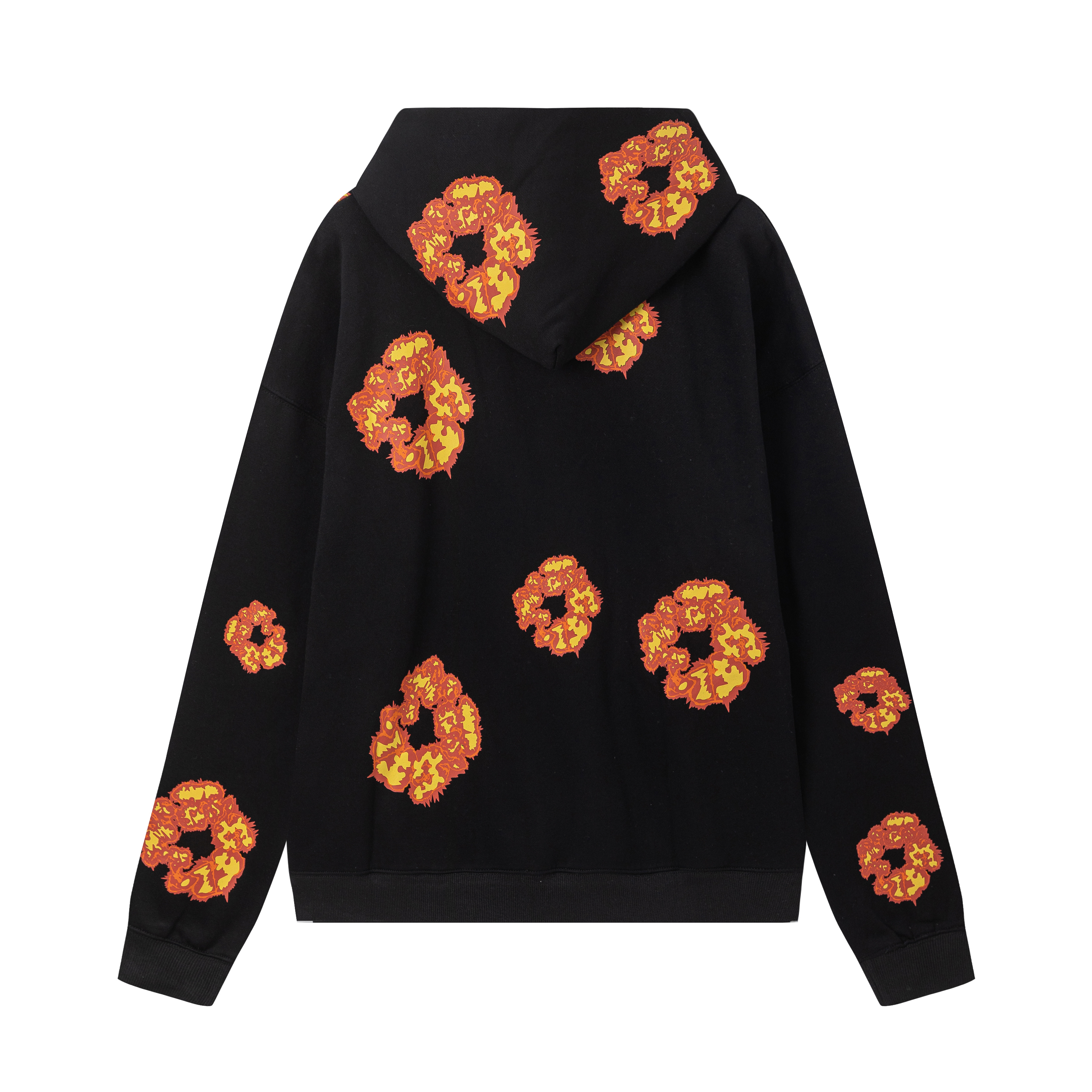 Denim Tears x Offset Wreath Hoodie Black