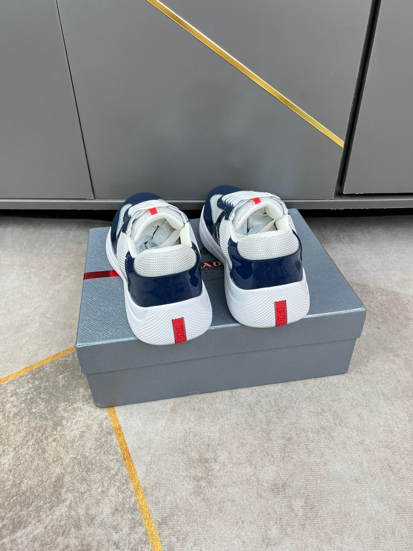 Prada America’s Cup Royal Blue Silver 4E3400_ASZ_F0FJT/4E3400_ASZ_F0FJT_F_G000