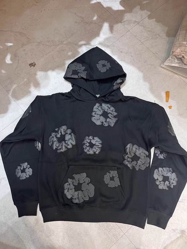 Denim Tears The Cotton Wreath Sweatshirt Black Monochrome