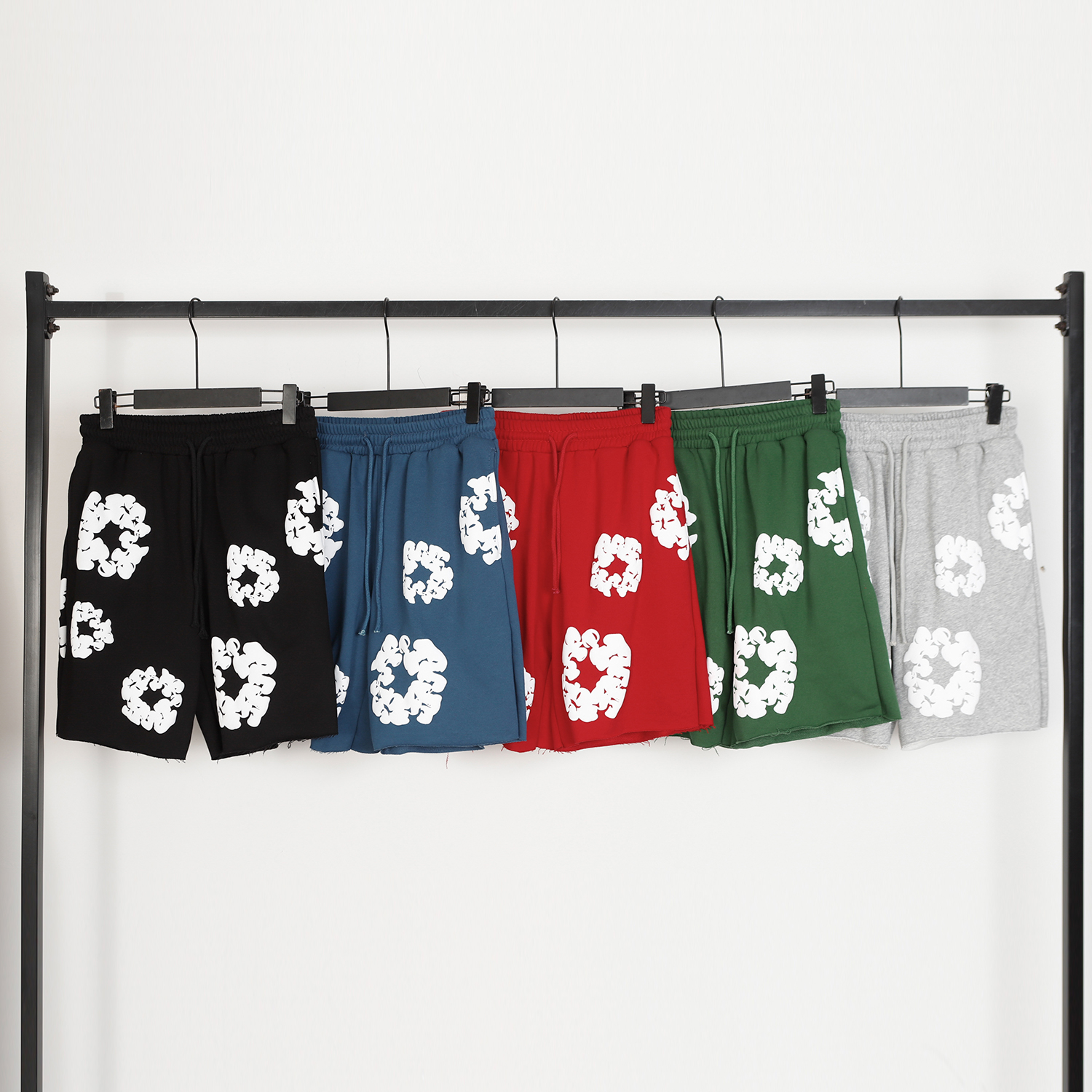 Denim Tears The Cotton Wreath Shorts Orange