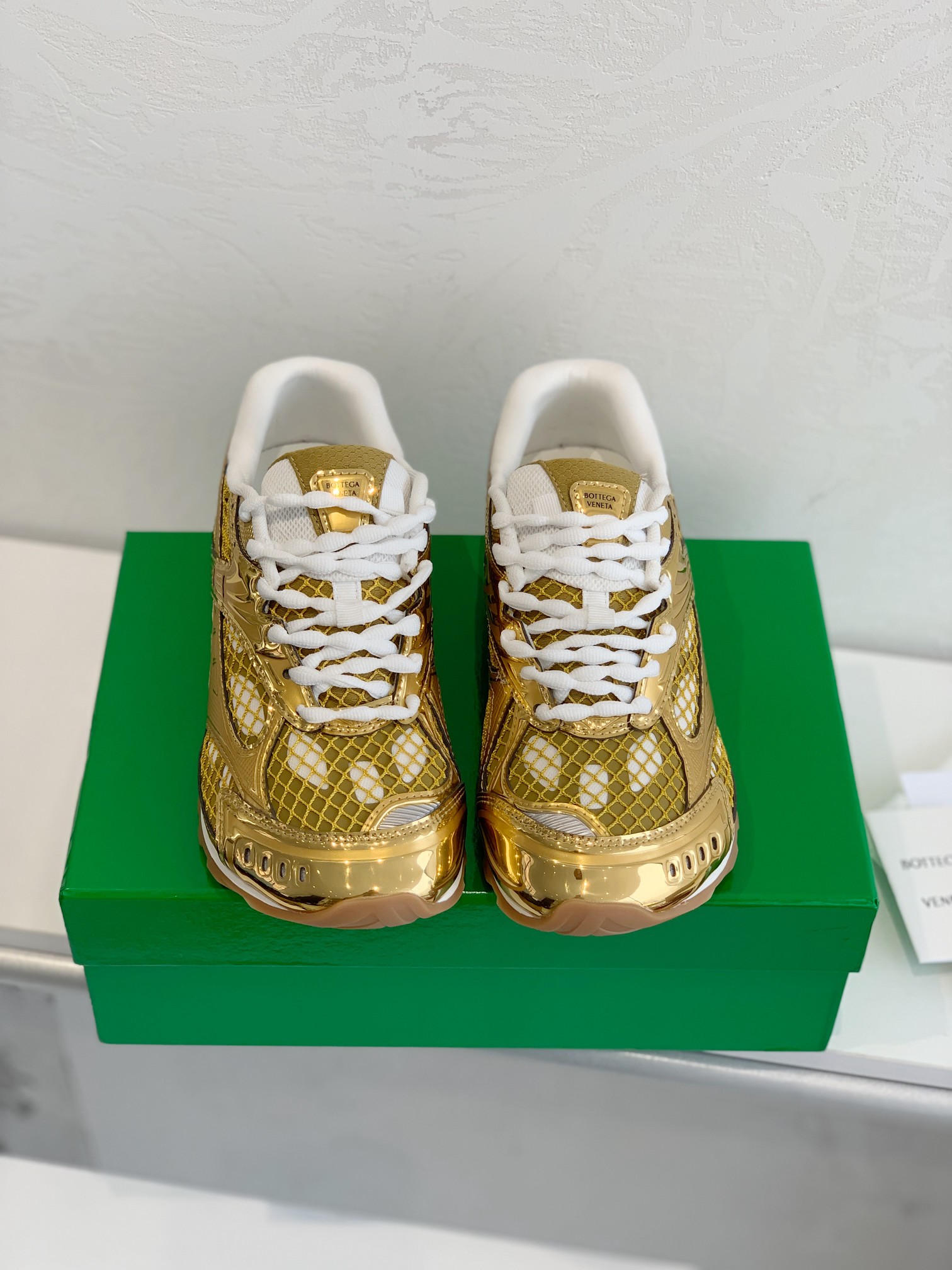 Bottega Veneta Orbit Golden