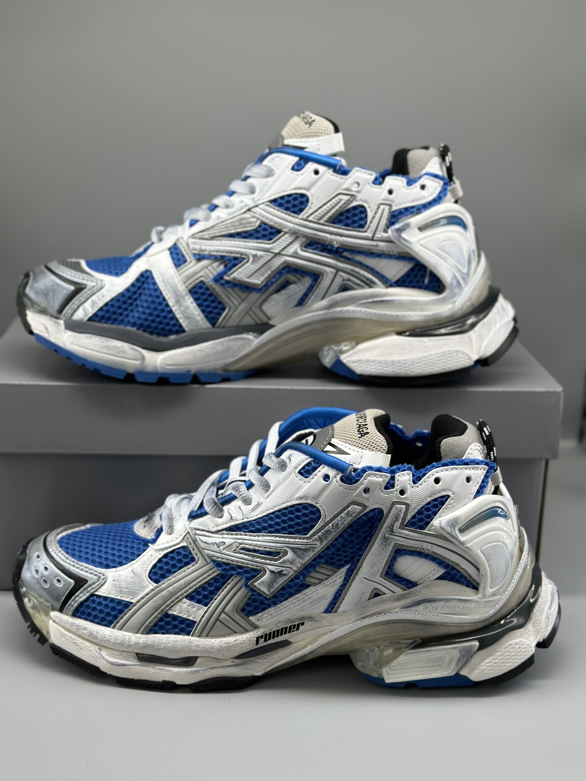 Balenciaga Runner Blue Grey