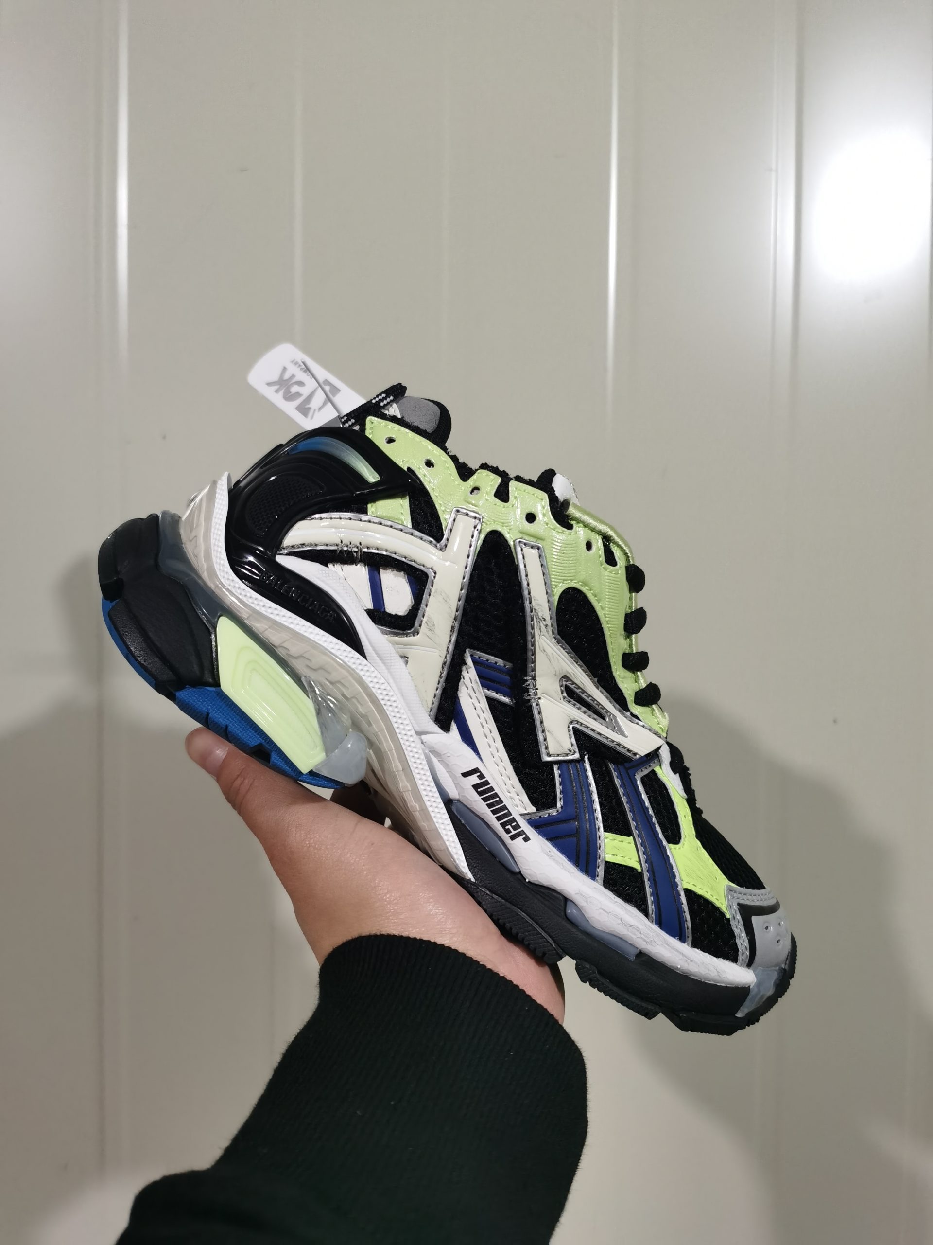 Balenciaga Runner Green Blue Black Grey