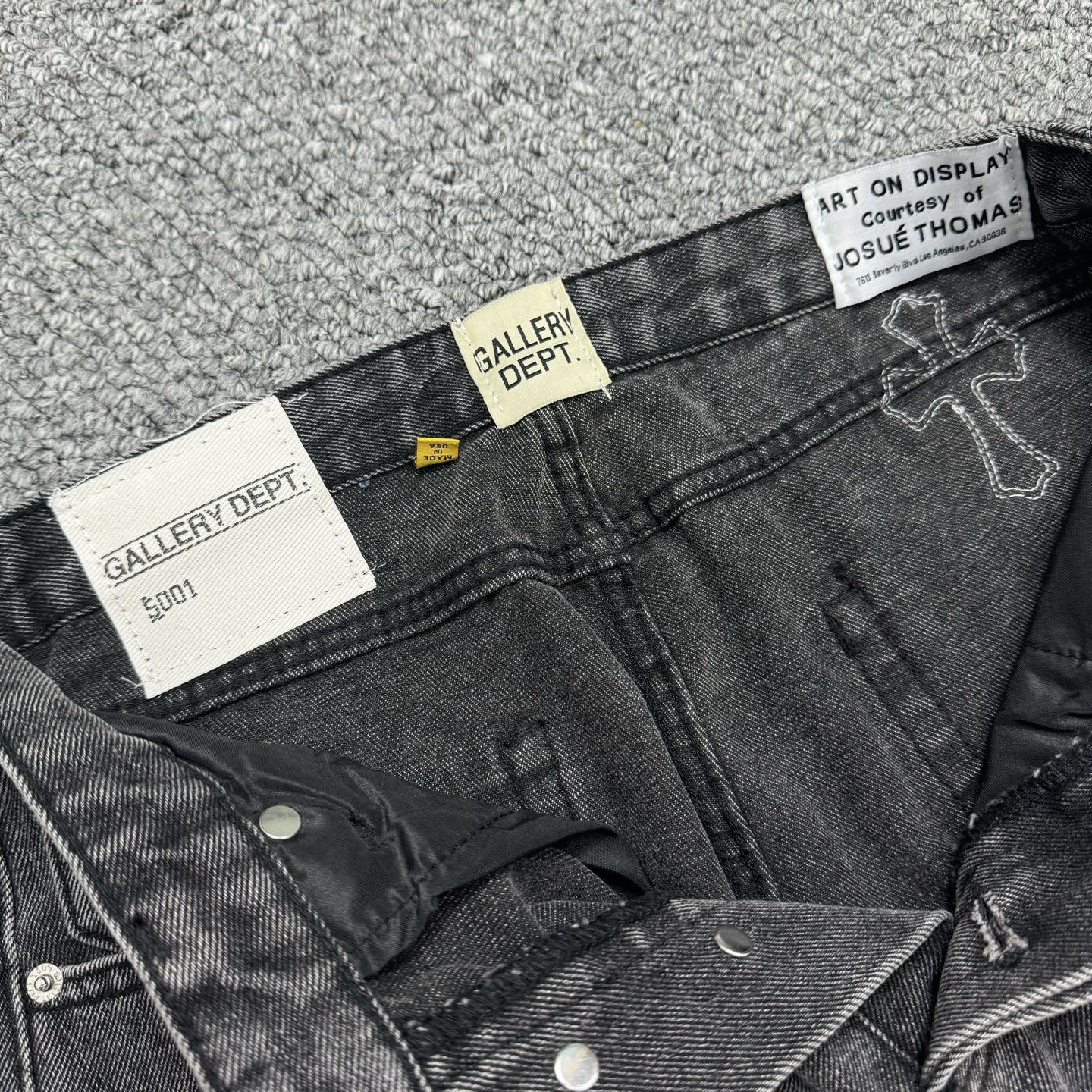 Gallery Dept. x Chrome Hearts Denim Pant SY00130