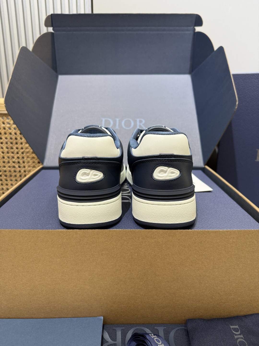 Dior B57 Low Dior Oblique Navy Blue 3SN318ZXU H553