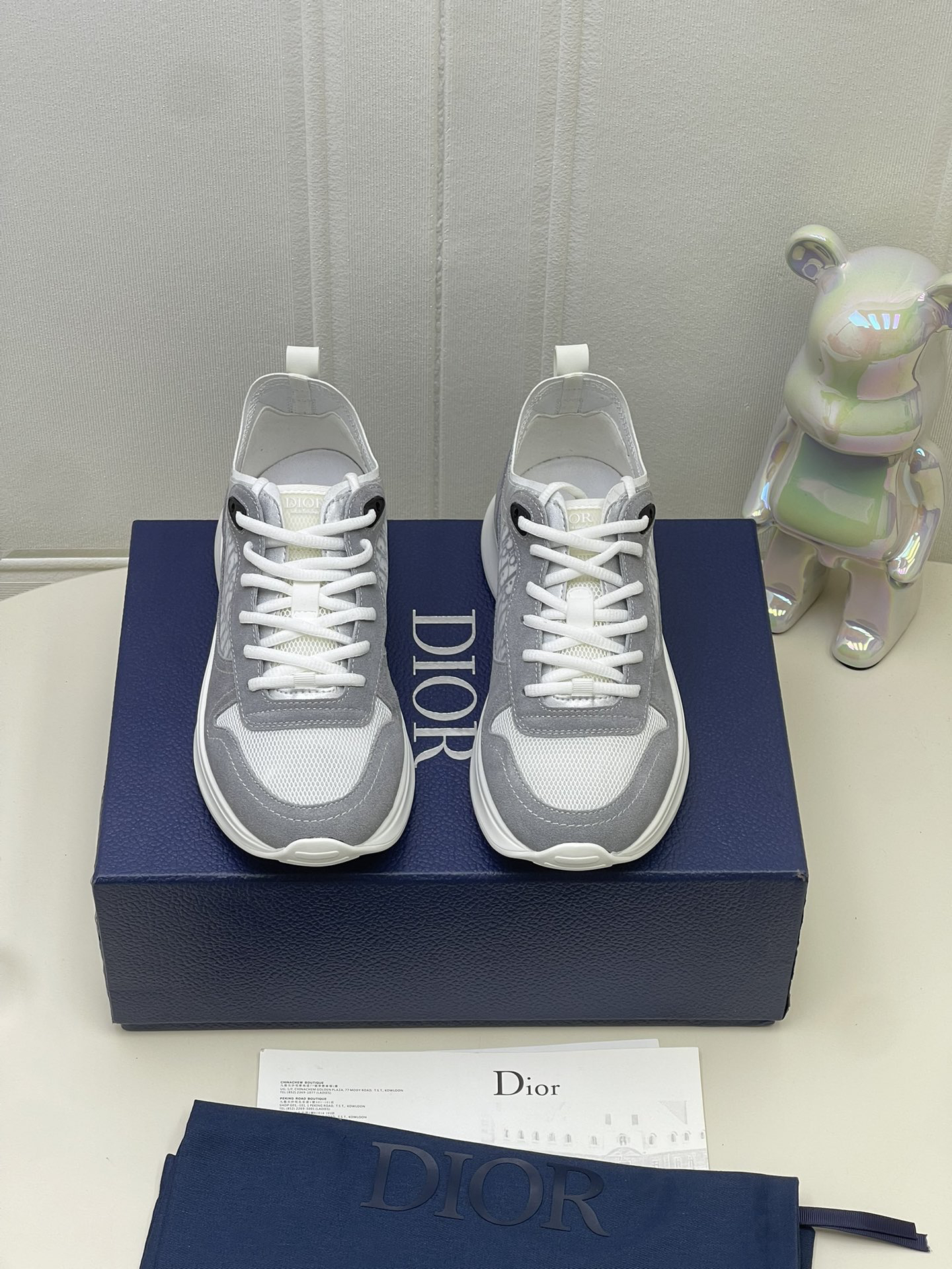 Dior B25 Runner Grey 3SN283ZMI_H865