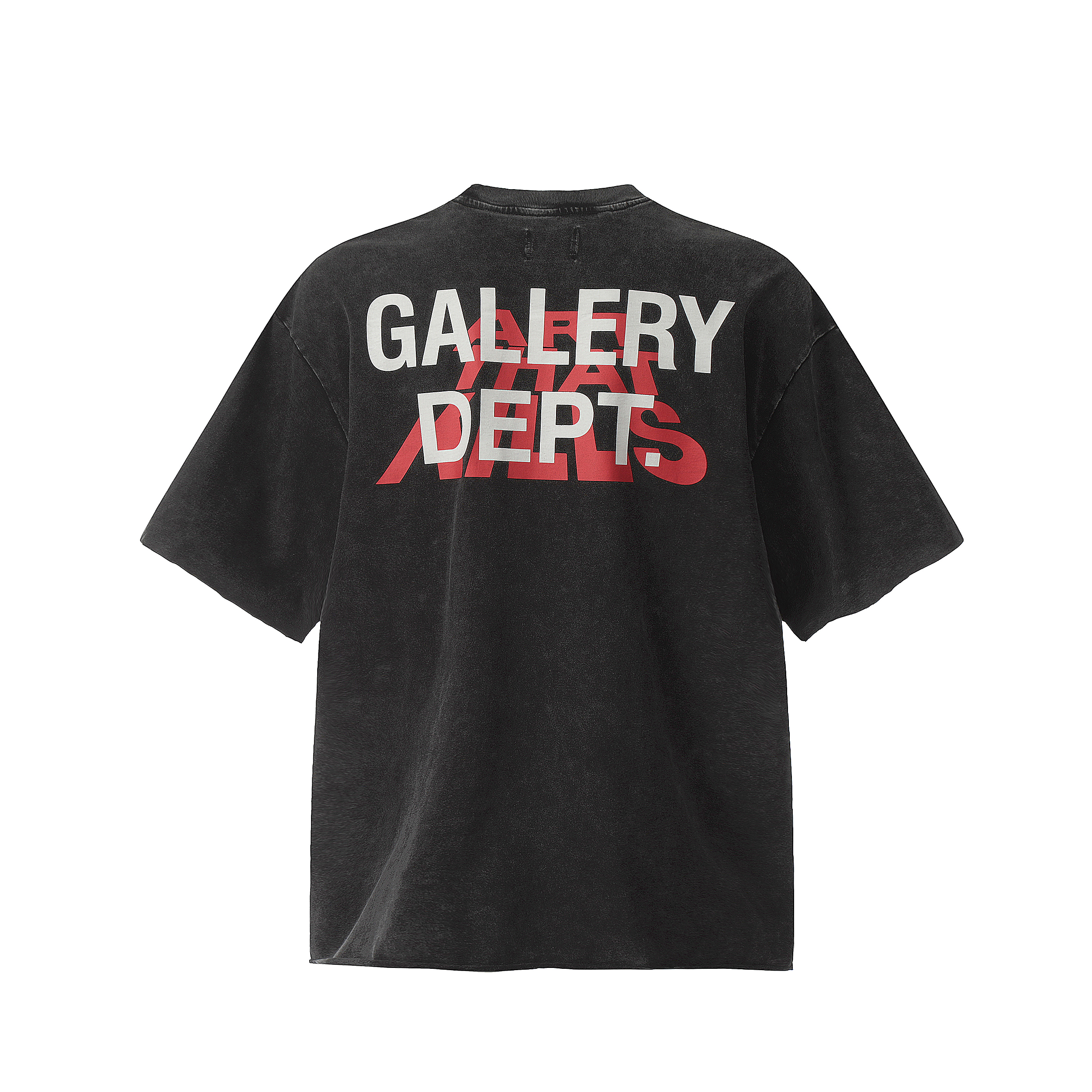 Gallery Dept. Print T-shirt Washed Black D25