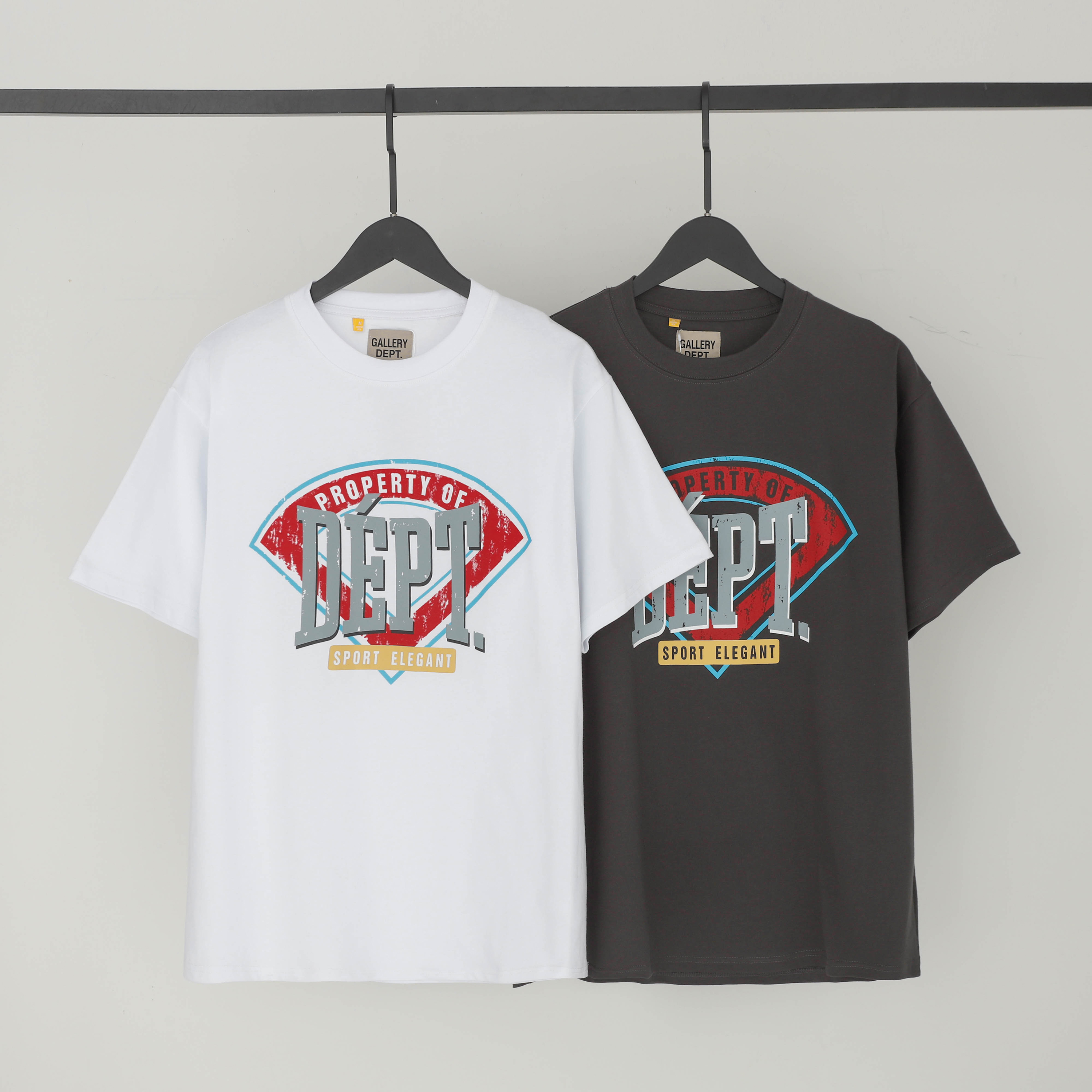 Gallery Dept. Print White T-shirt D3297