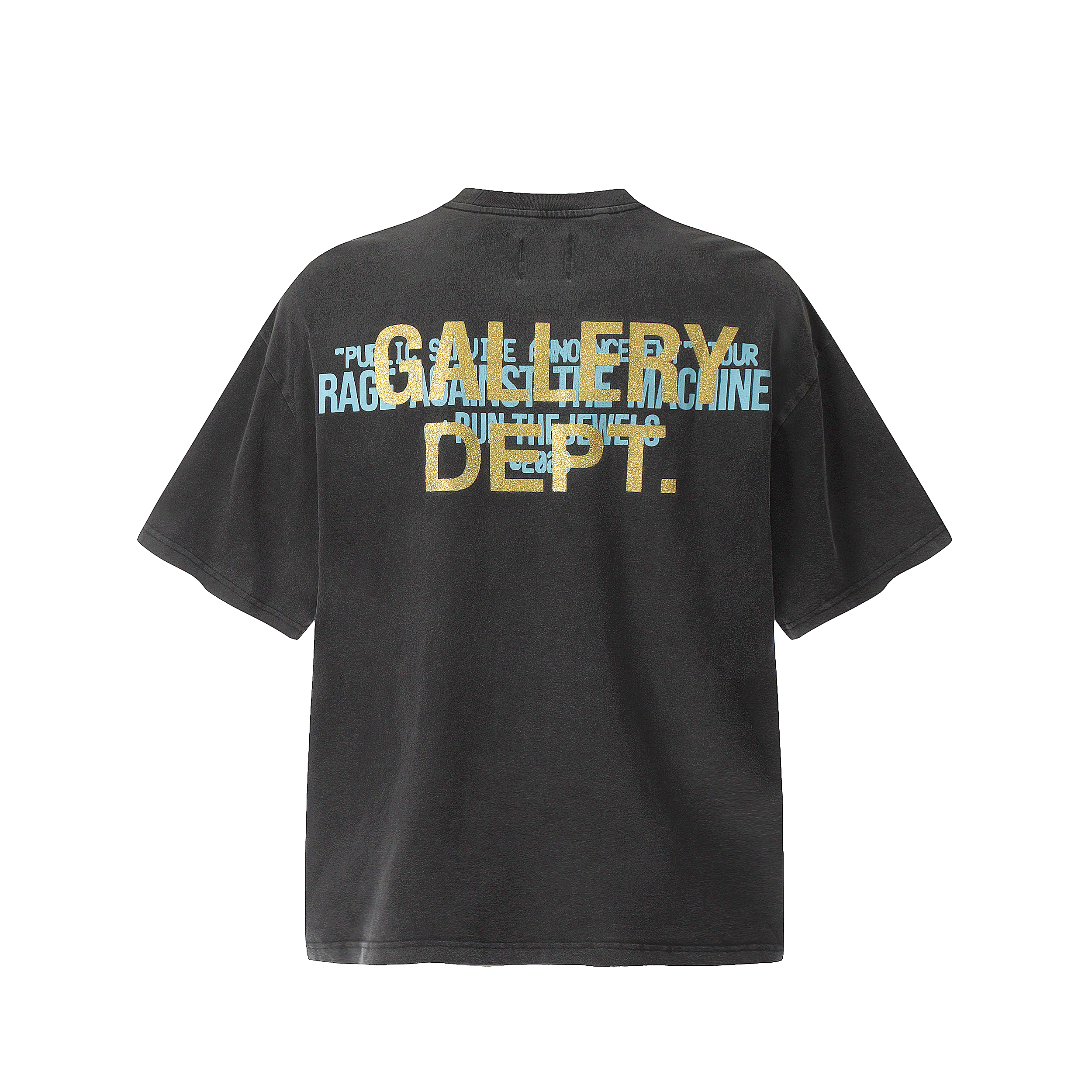 Gallery Dept. Print T-shirt Black D87
