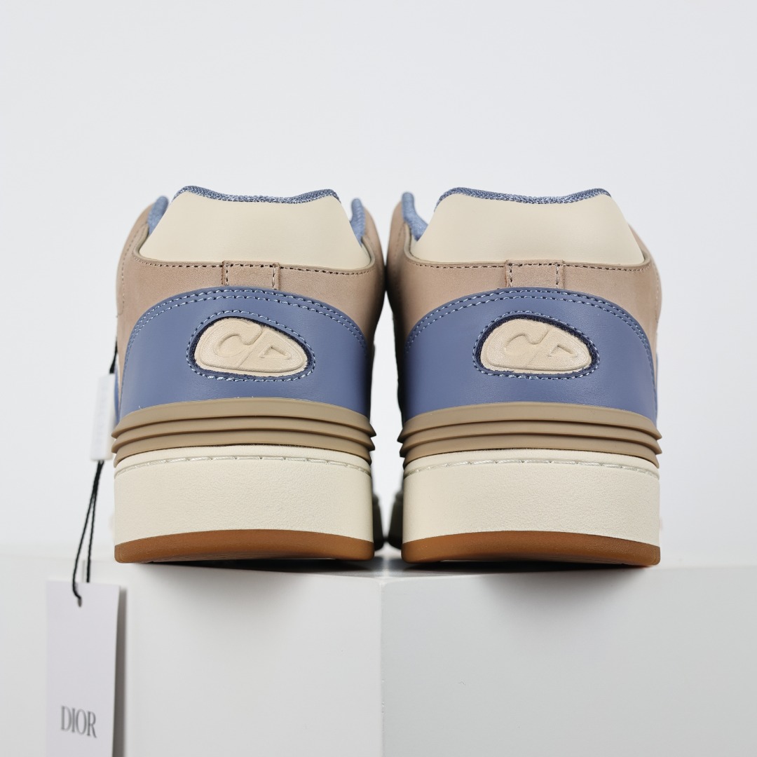 Dior B57 Mid Dior Oblique Cream Blue 3SH141ZXT H554