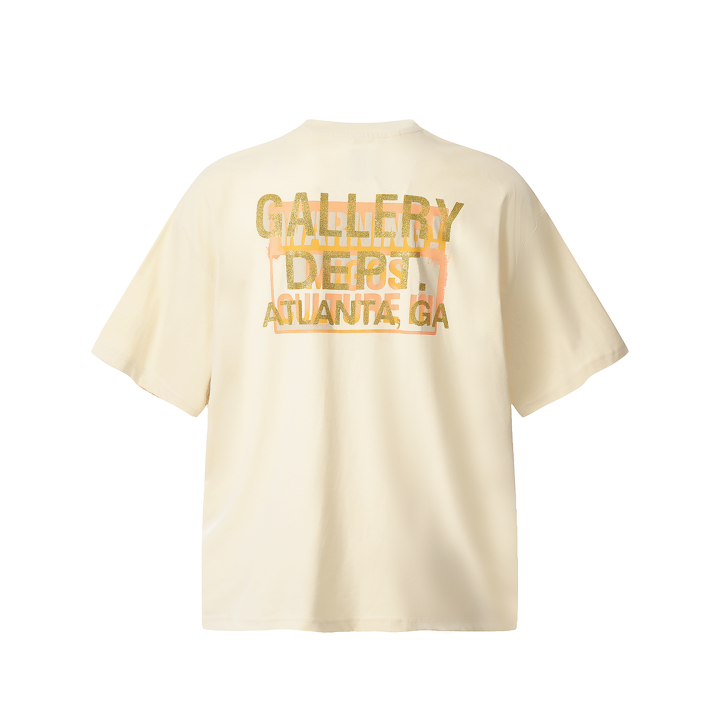 Gallery Dept. Print Washed Beige T-shirt D42