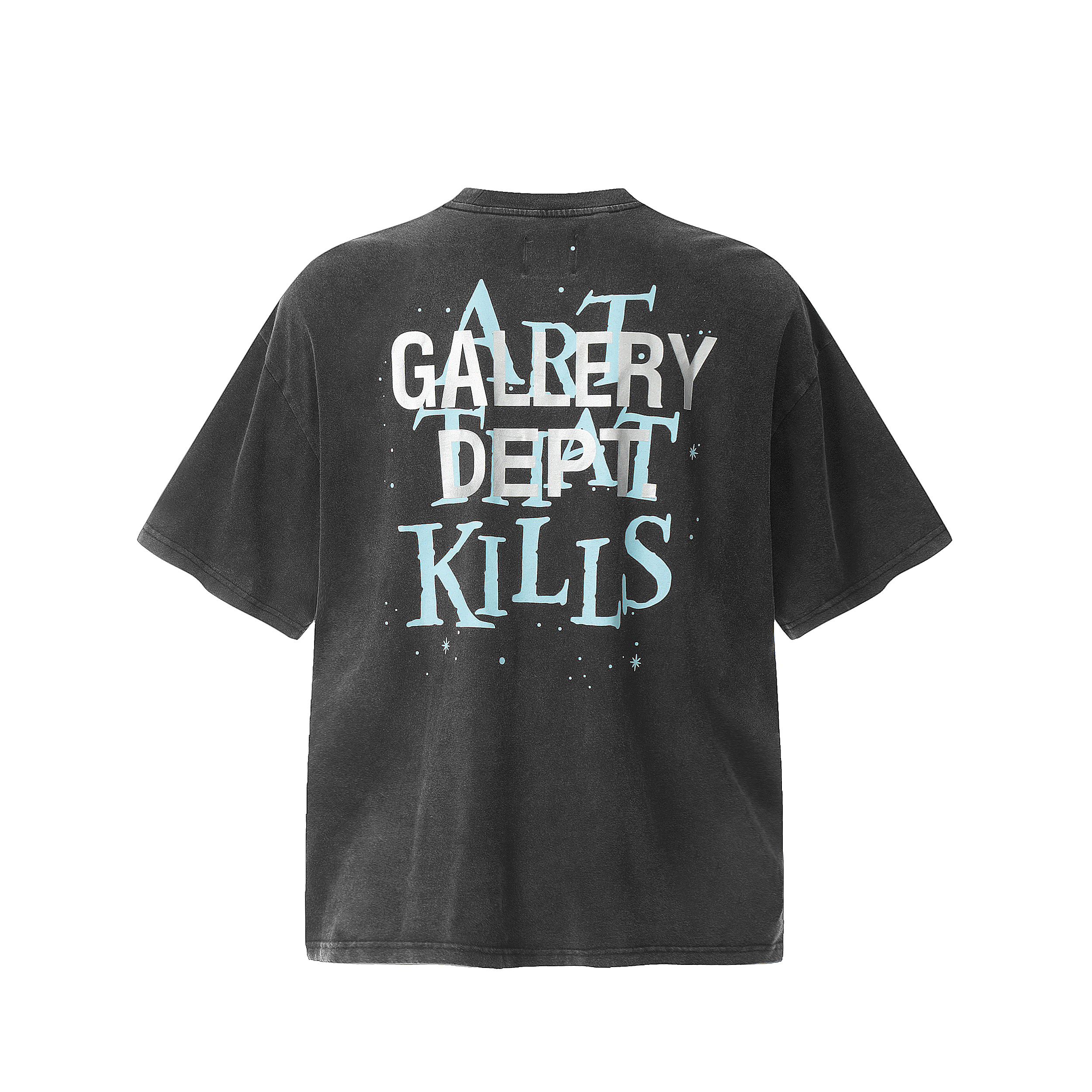 Gallery Dept. Print T-shirt Washed Black D53