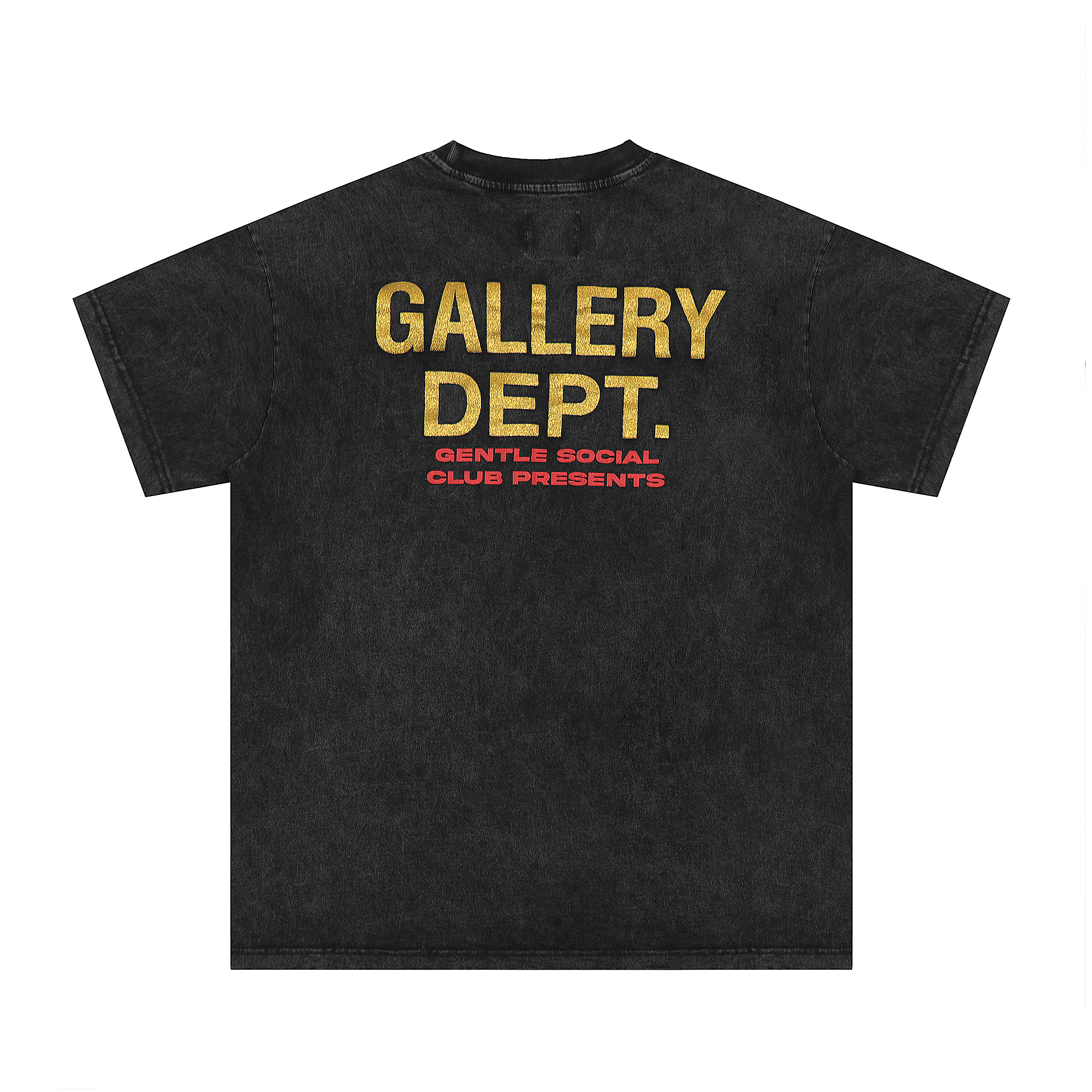 Gallery Dept. Print T-shirt Black D89