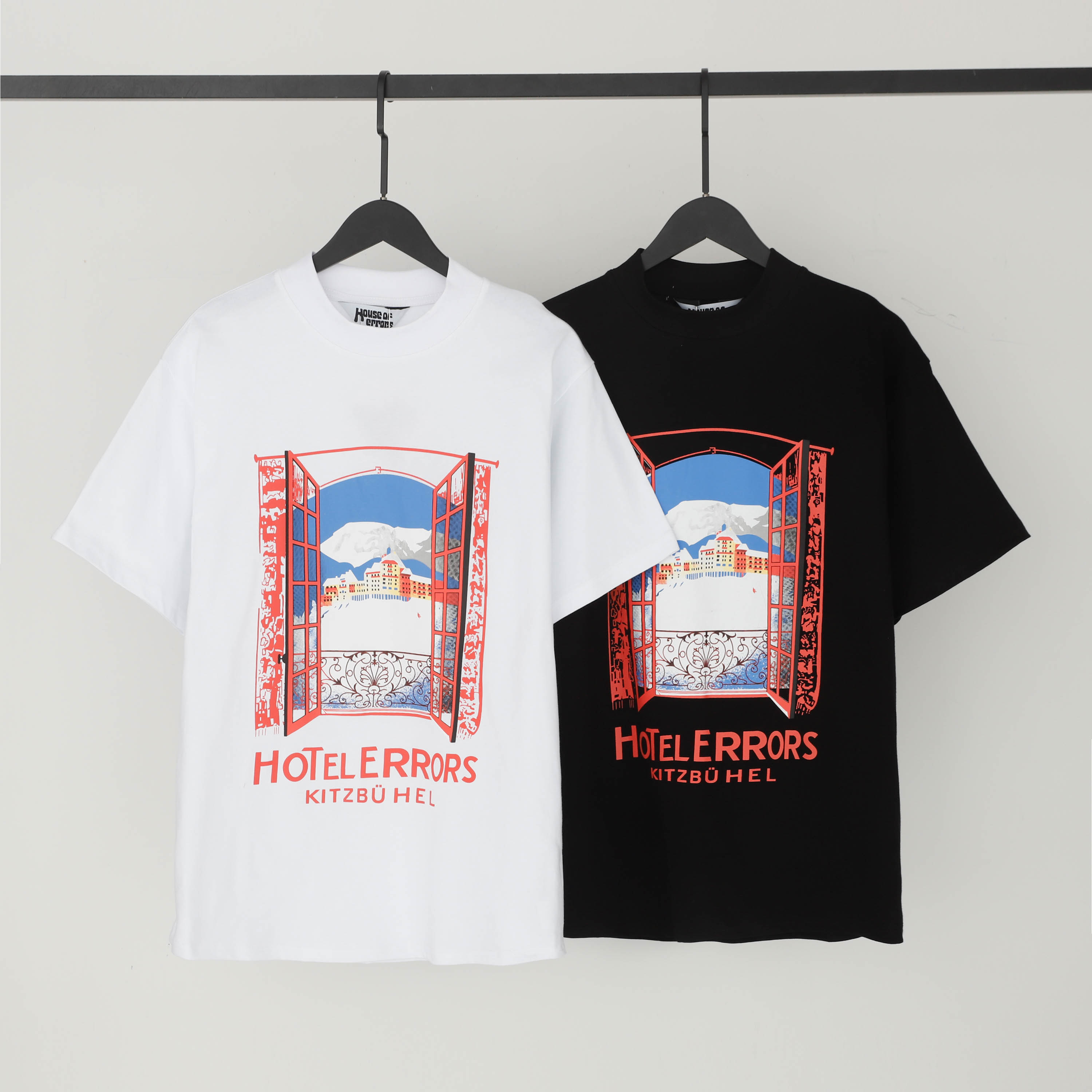 Gallery Dept. Print T-shirt Black D3290