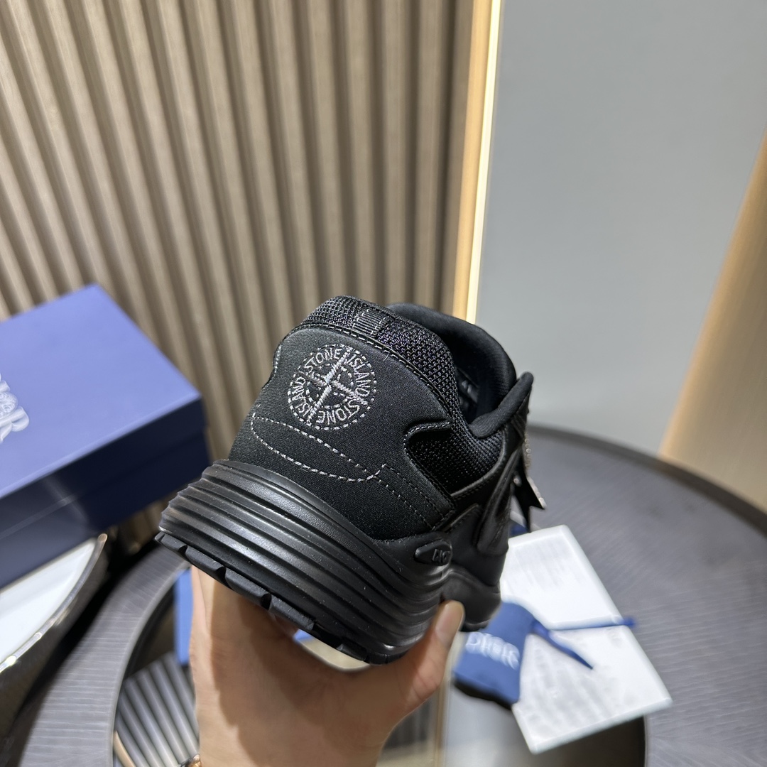 Dior x Stone Island B30 Sneaker Black 3SN279ZAN_H900