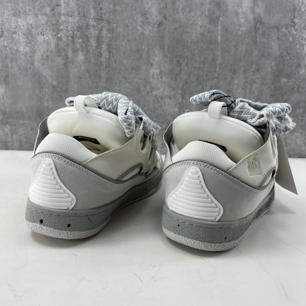 Lanvin Curb Sneaker Grey White