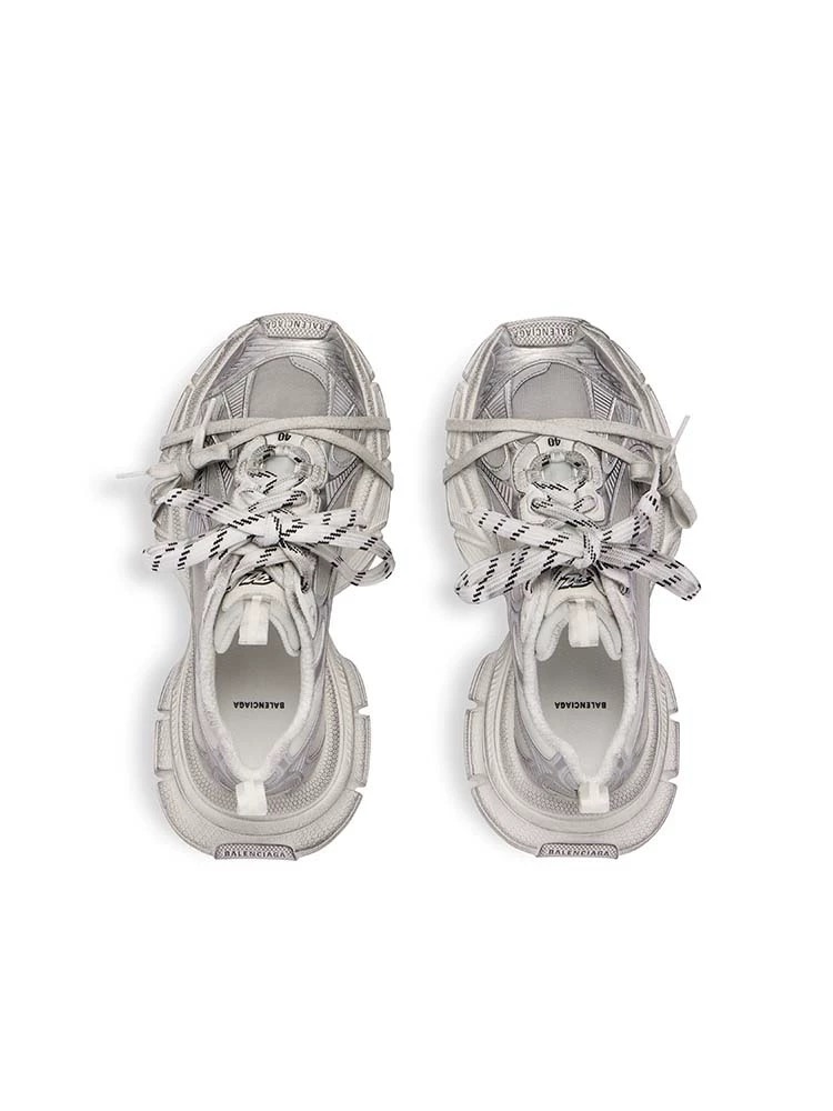 Balenciaga 3XL White Silver Summer Mesh 734734W3XL11090