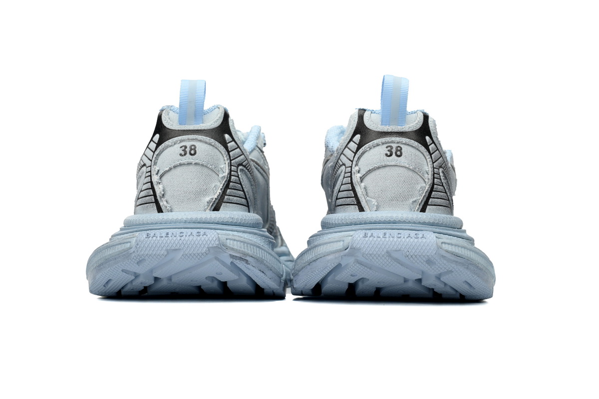 Balenciaga 3XL Black Light Black Blue 734731 W3XL5 0521