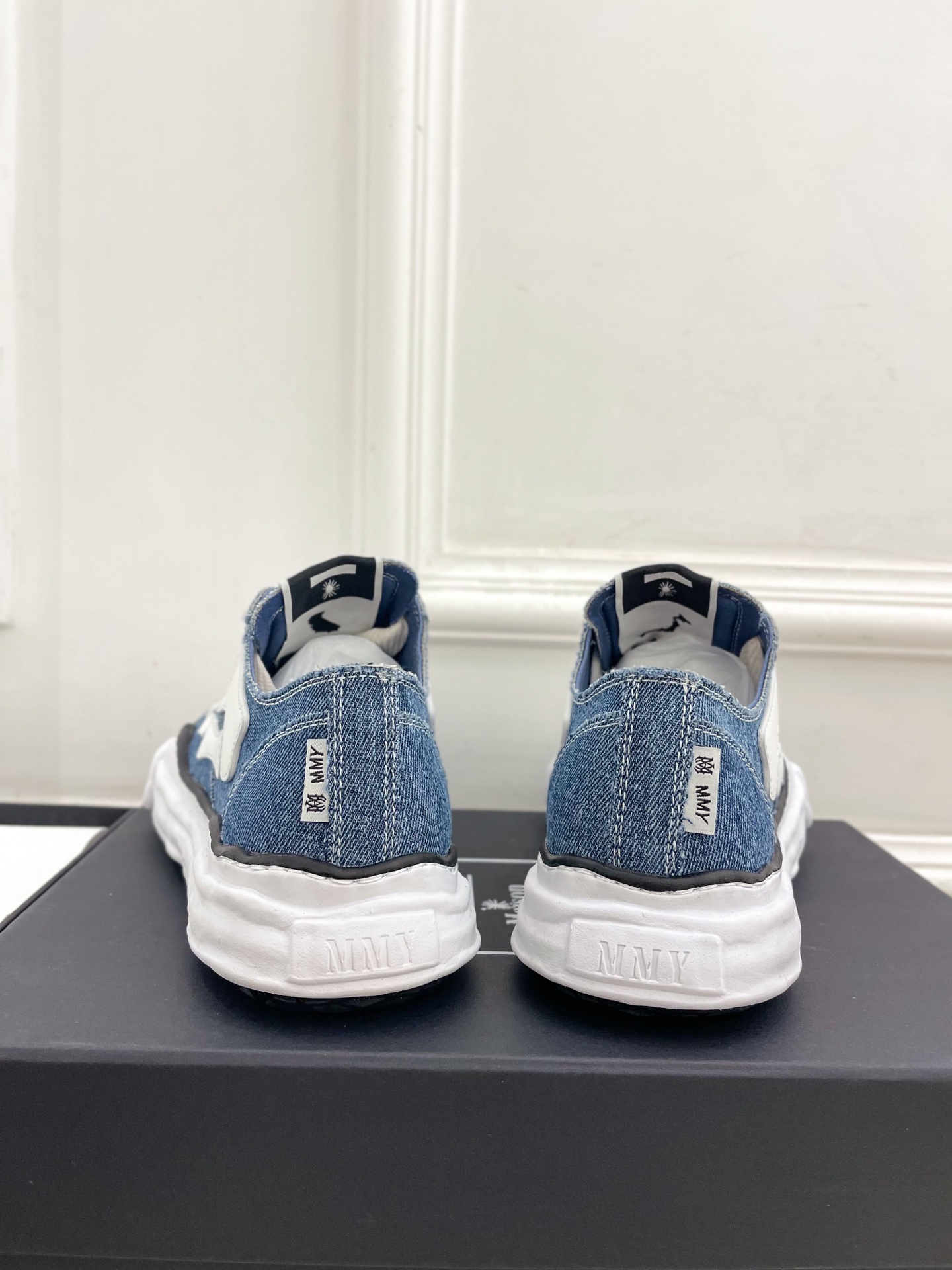 AMIRI MMY Bones x Maison MIHARA YASUHIRO Denim Blue AMFOSR1076-001