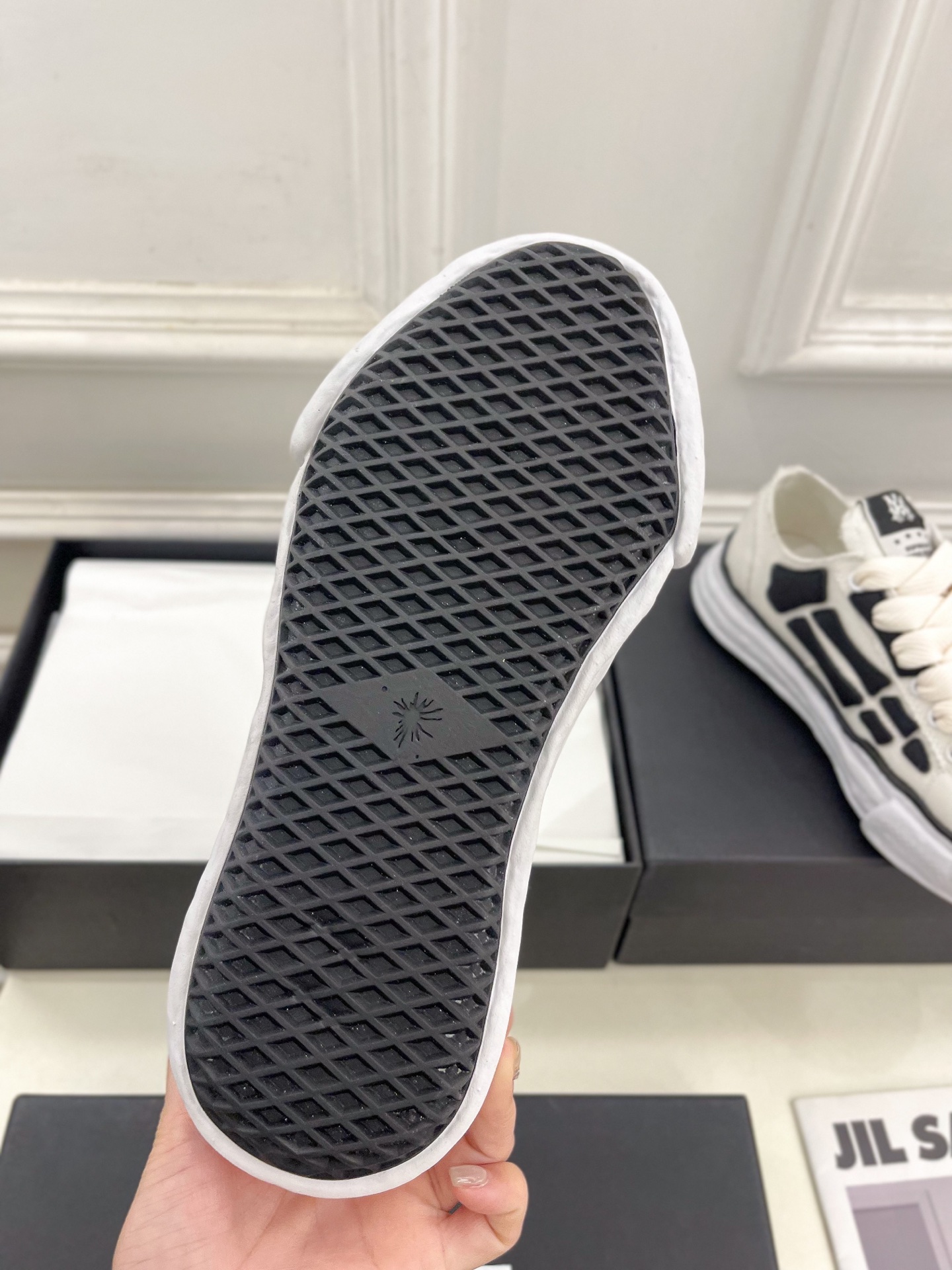 AMIRI MMY Bones x Maison MIHARA YASUHIRO Alabaster AMFOSR1076-271