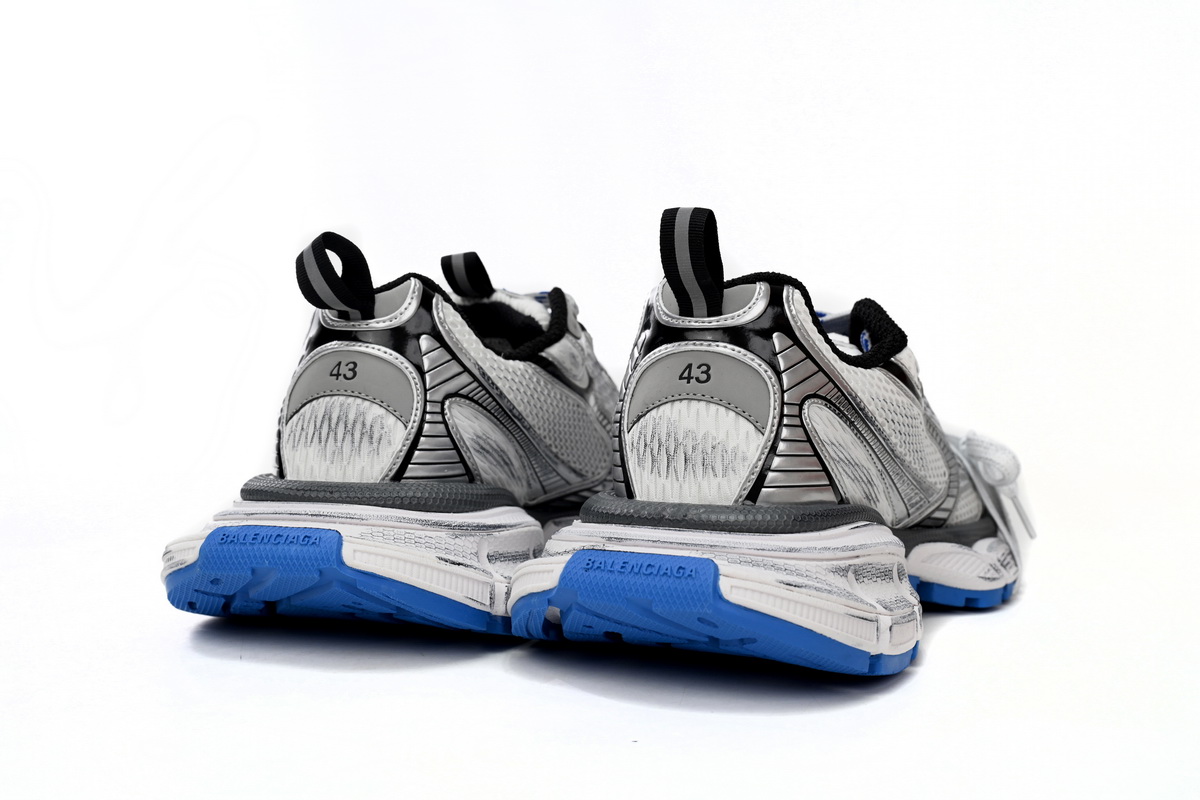 Balenciaga 3XL Black and White Blue 734734W3RB7 0226