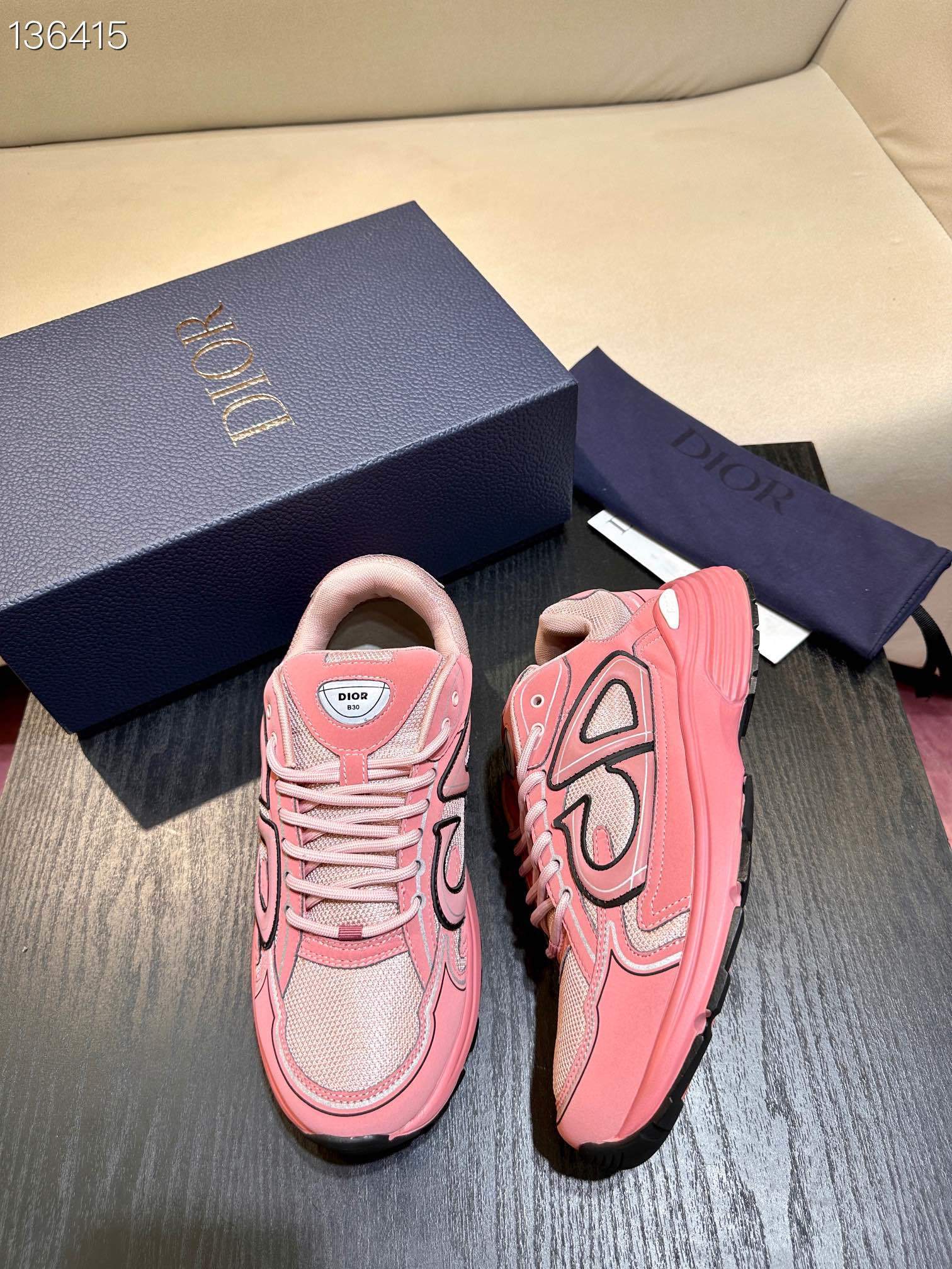 Dior B30 Pink Mesh