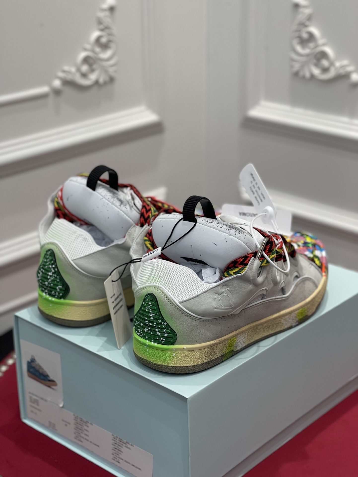 Gallery Dept. x Lanvin Curb ‘Paint Drip – Optical White’