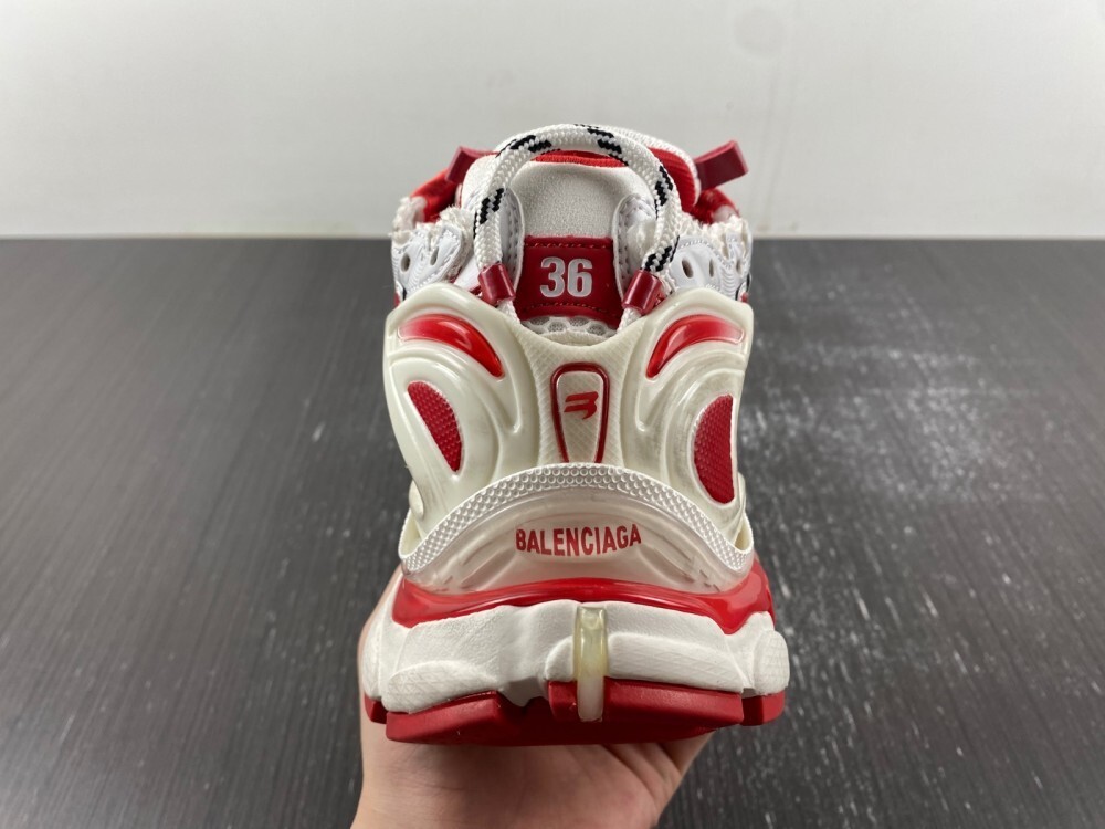 Balenciaga Runner sneaker white red