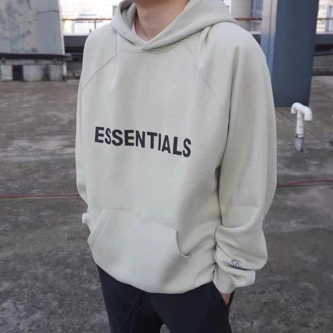 Fear of God Essential Hoodies Blusa de Moletom | white