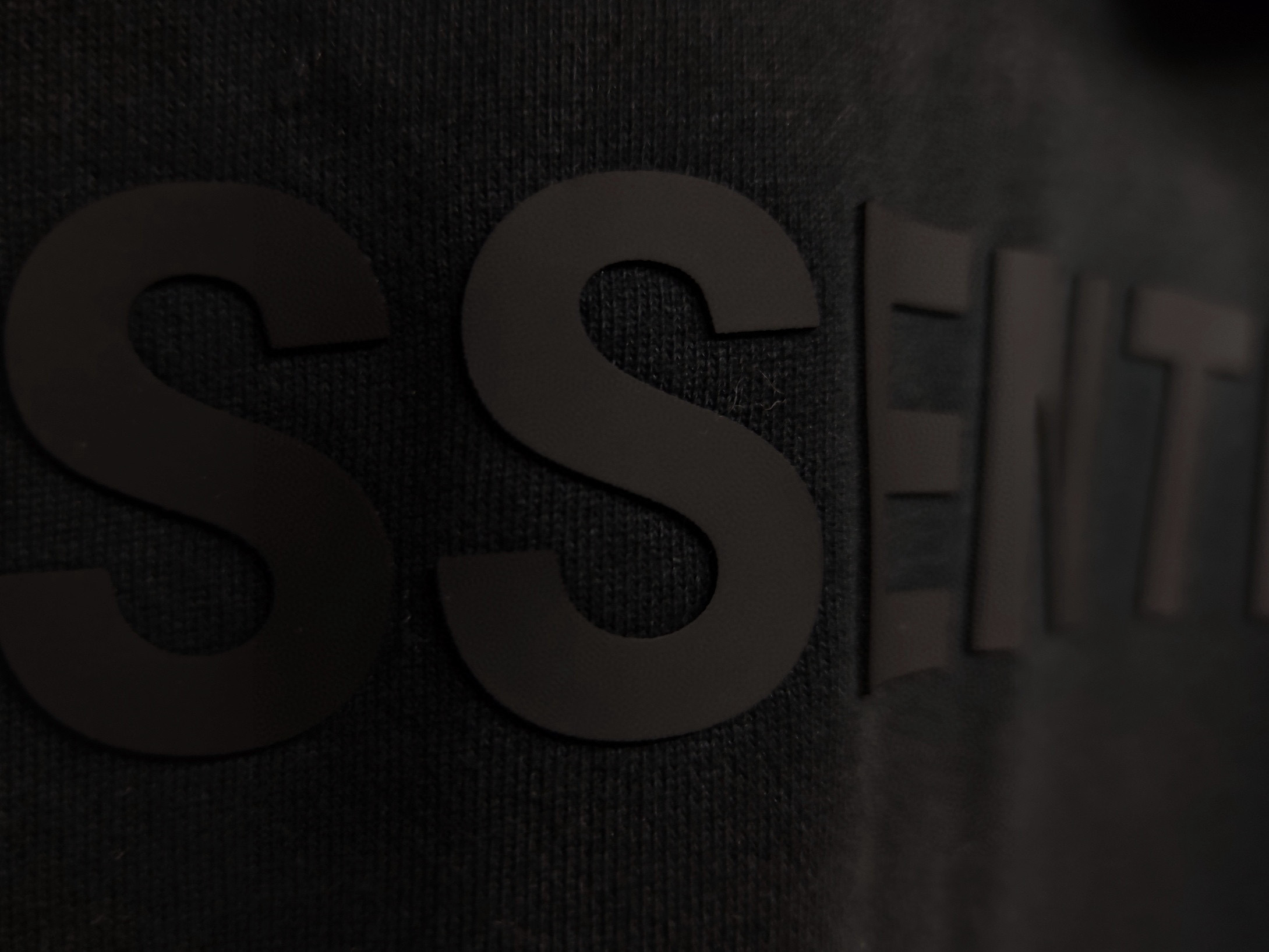 Essentials Black Zip Up Hoodie