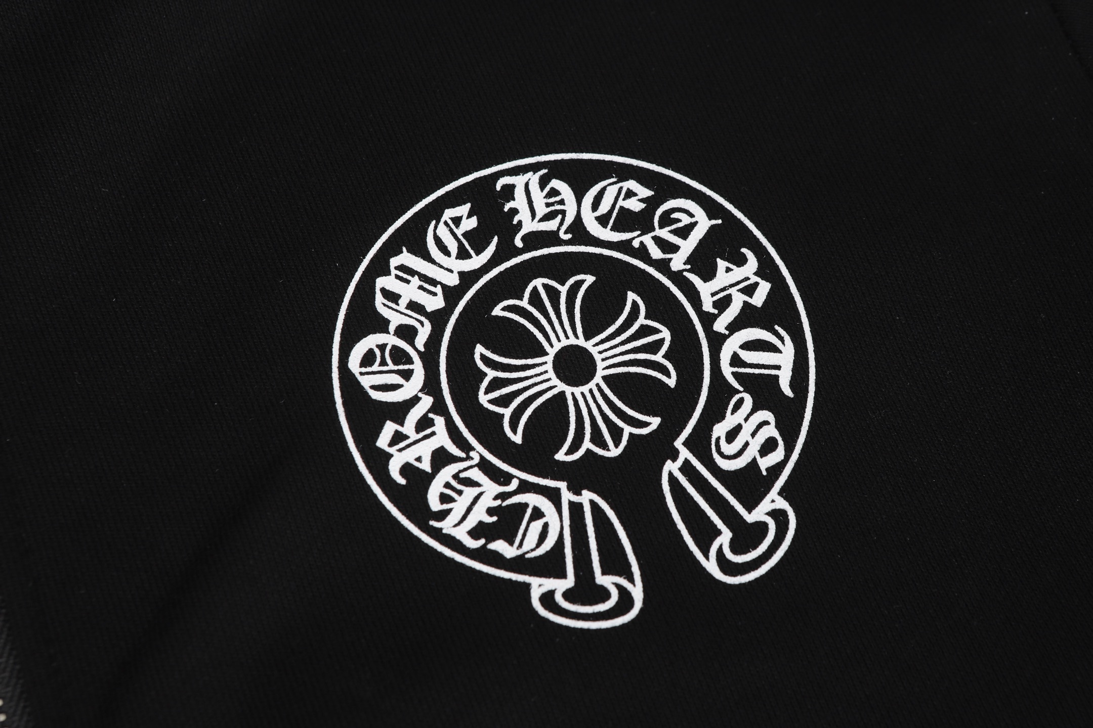 Chrome Heart black Zip Up Hoodie